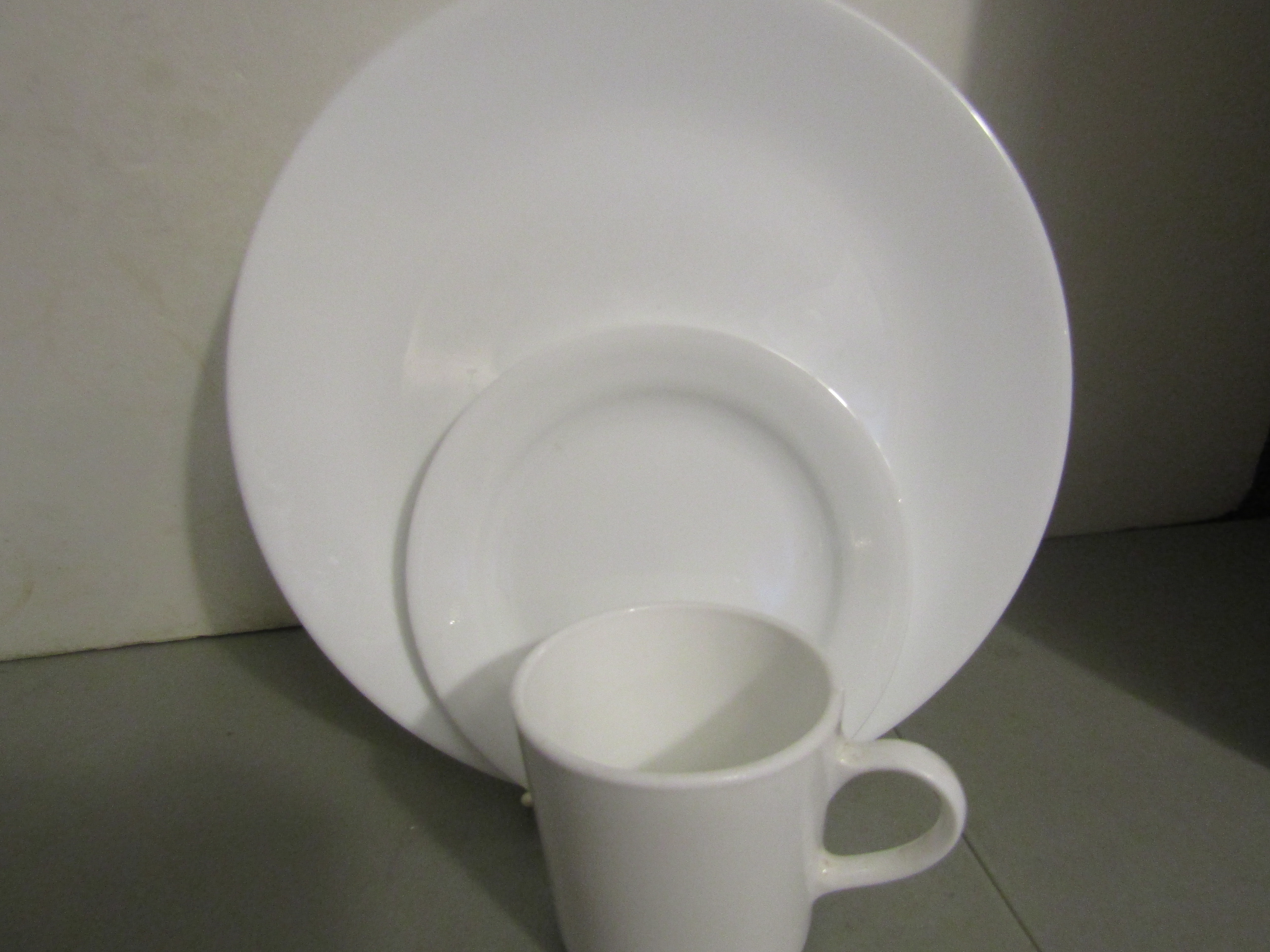 Corelle Winter White Dinnerware 12-Piece Set
