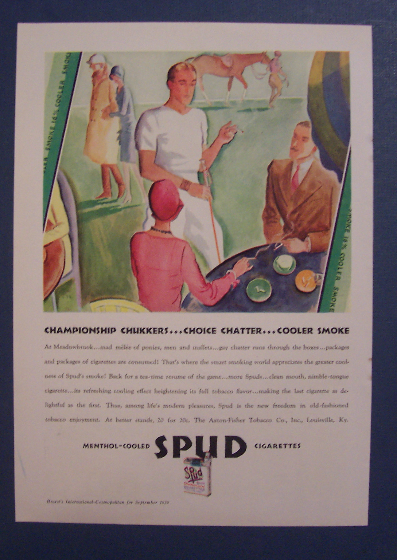 1929  Spud  Cigarettes