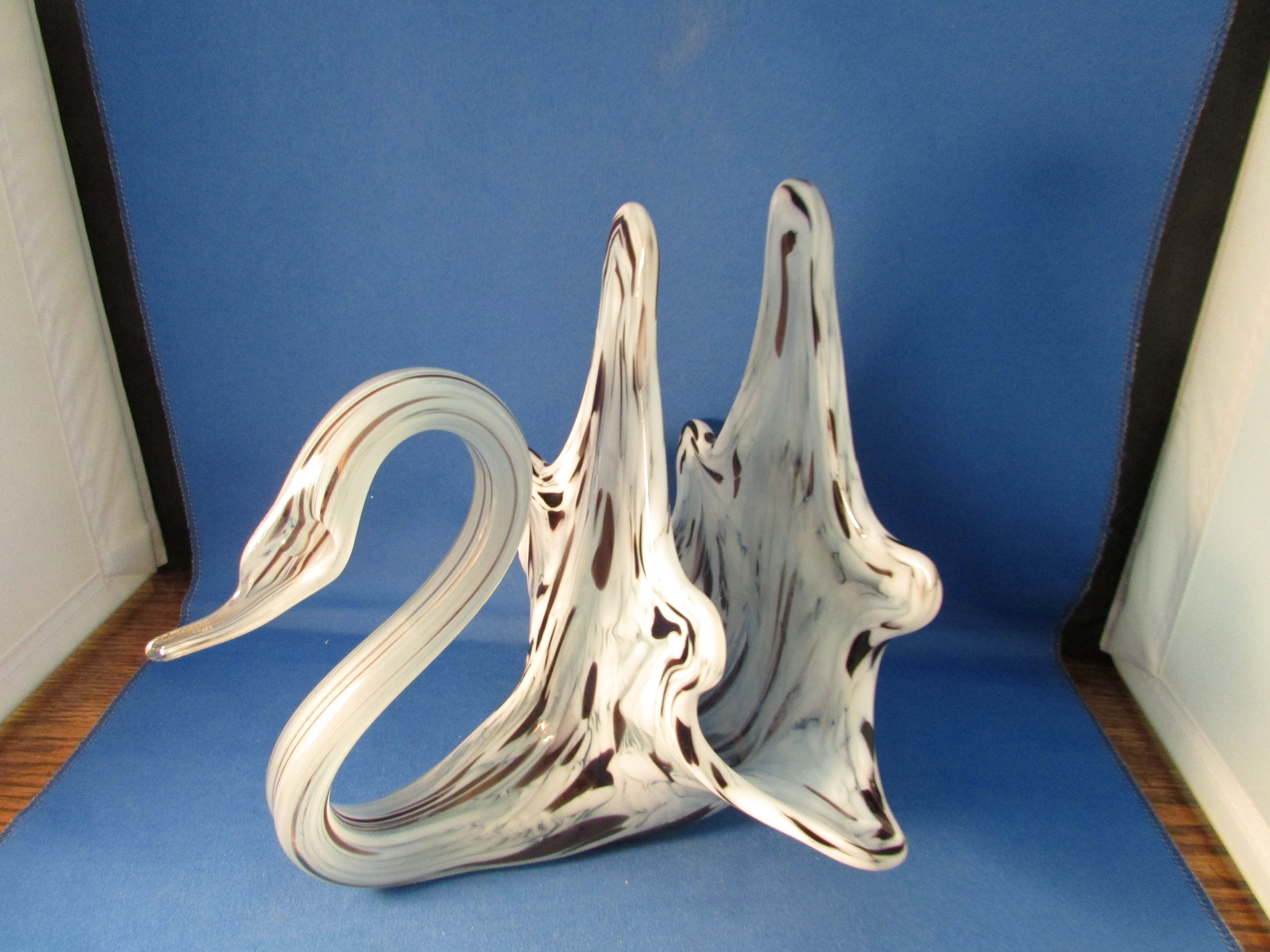 Murano Glass Swan Napkin Holder
