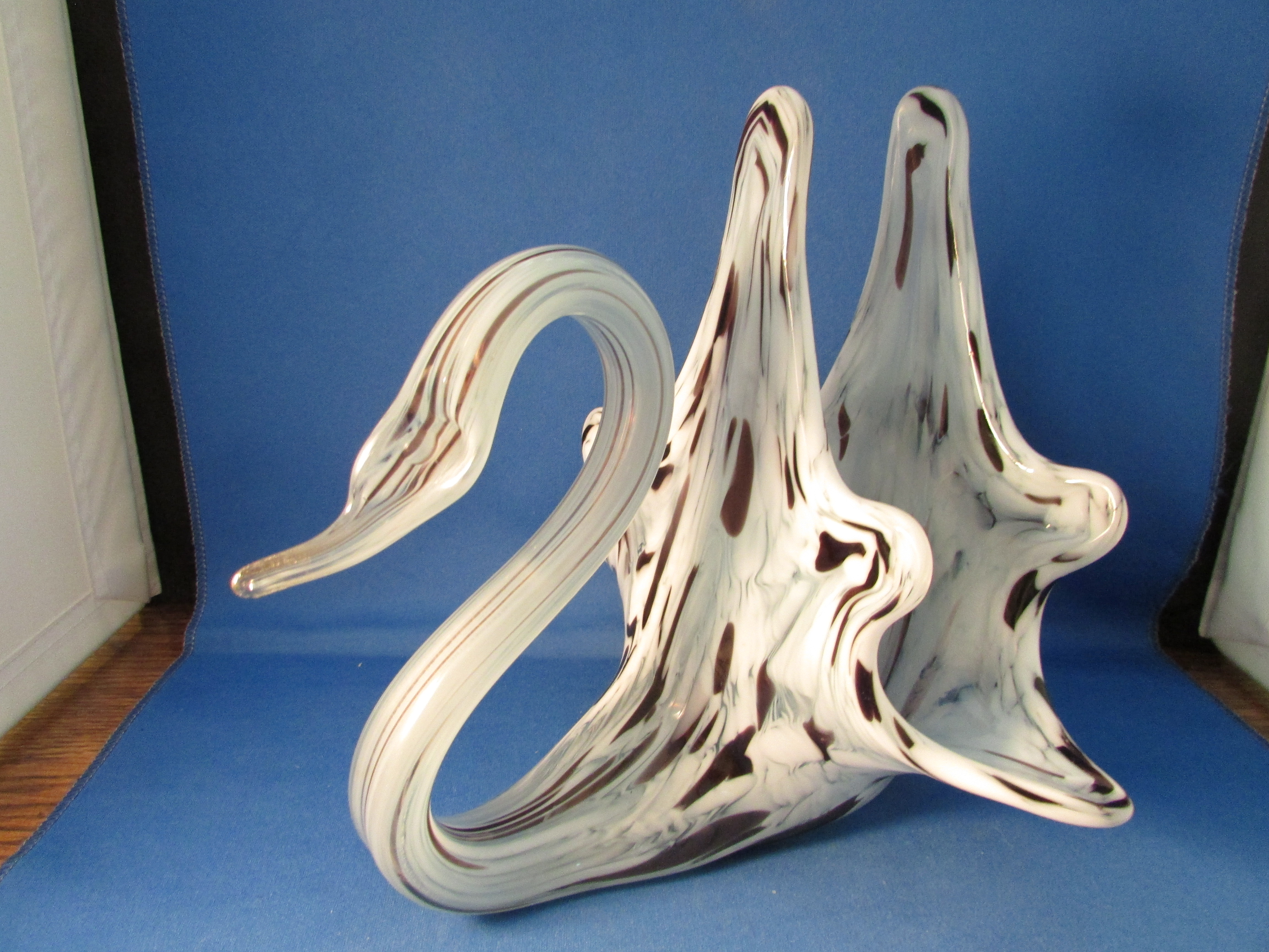 Murano Glass Swan Napkin Holder