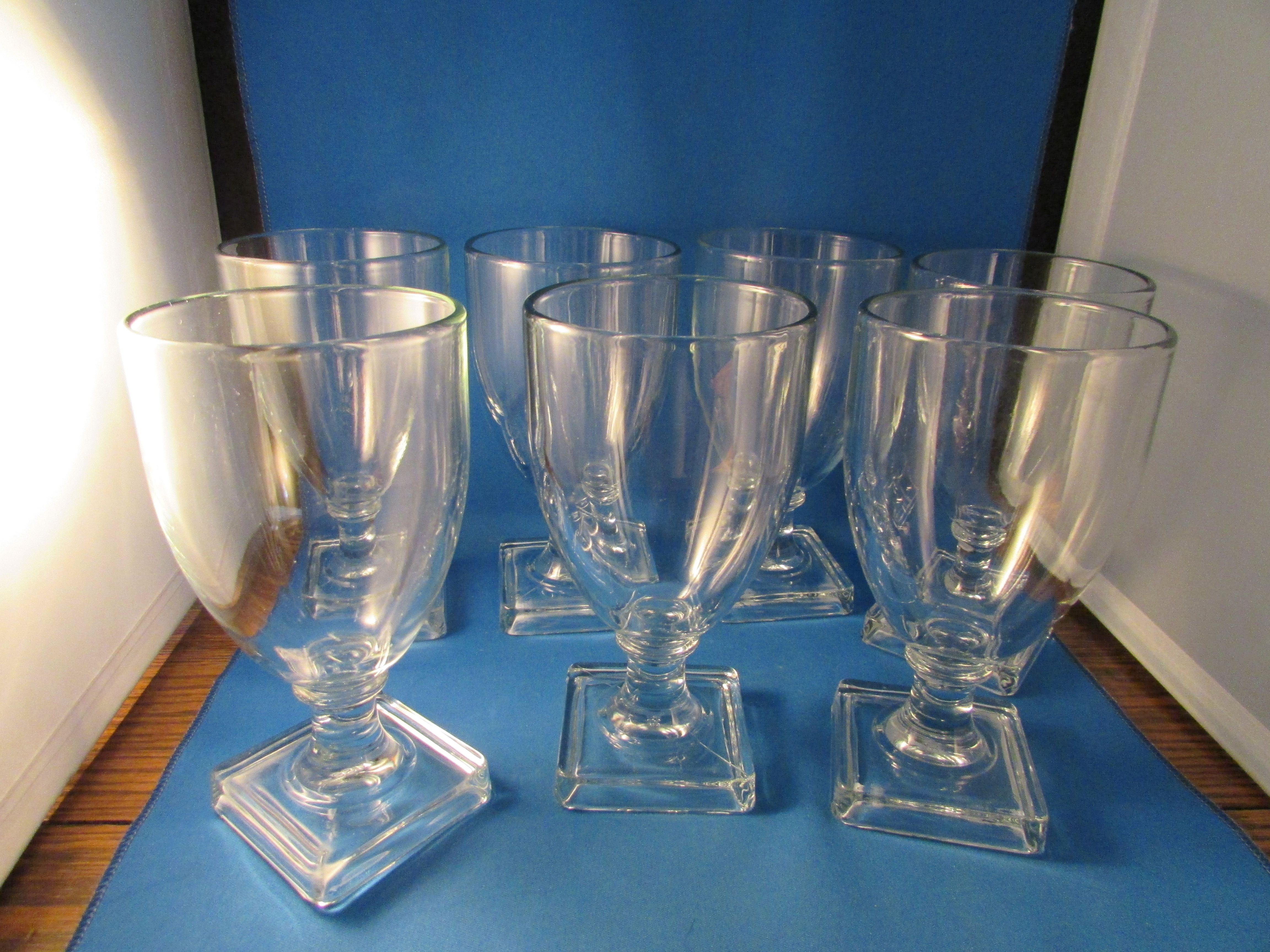 Martha Stewart Stemmed Glasses