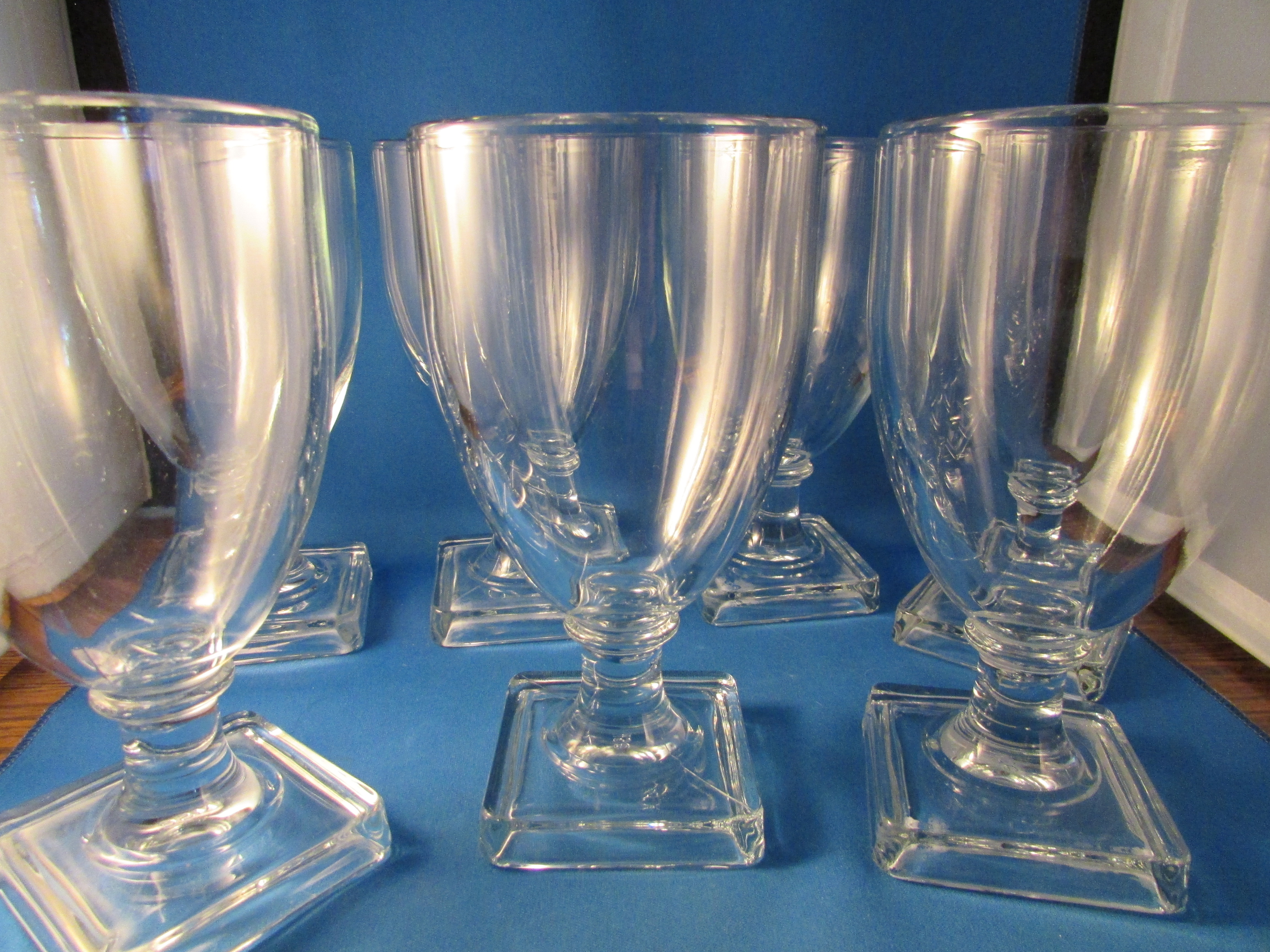 Martha Stewart Stemmed Glasses