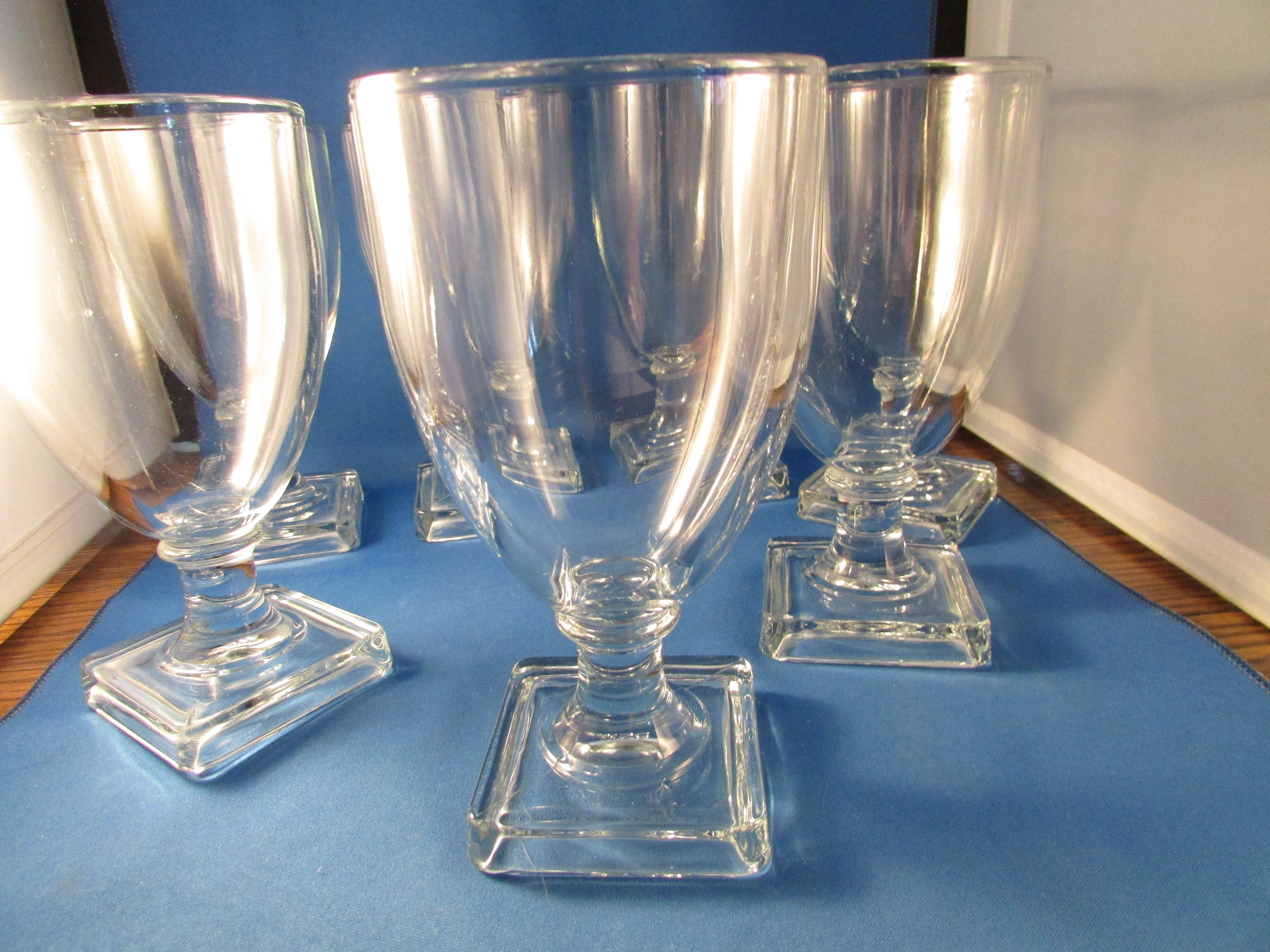 Martha Stewart Stemmed Glasses