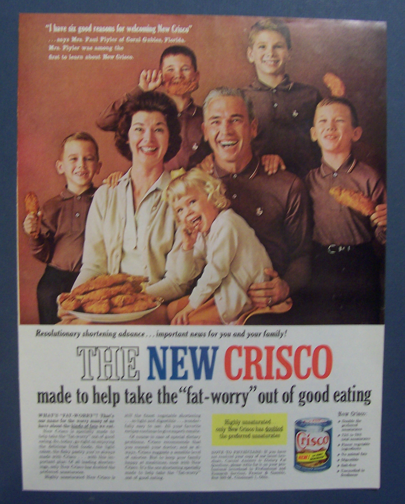 1961  Crisco  Shortening