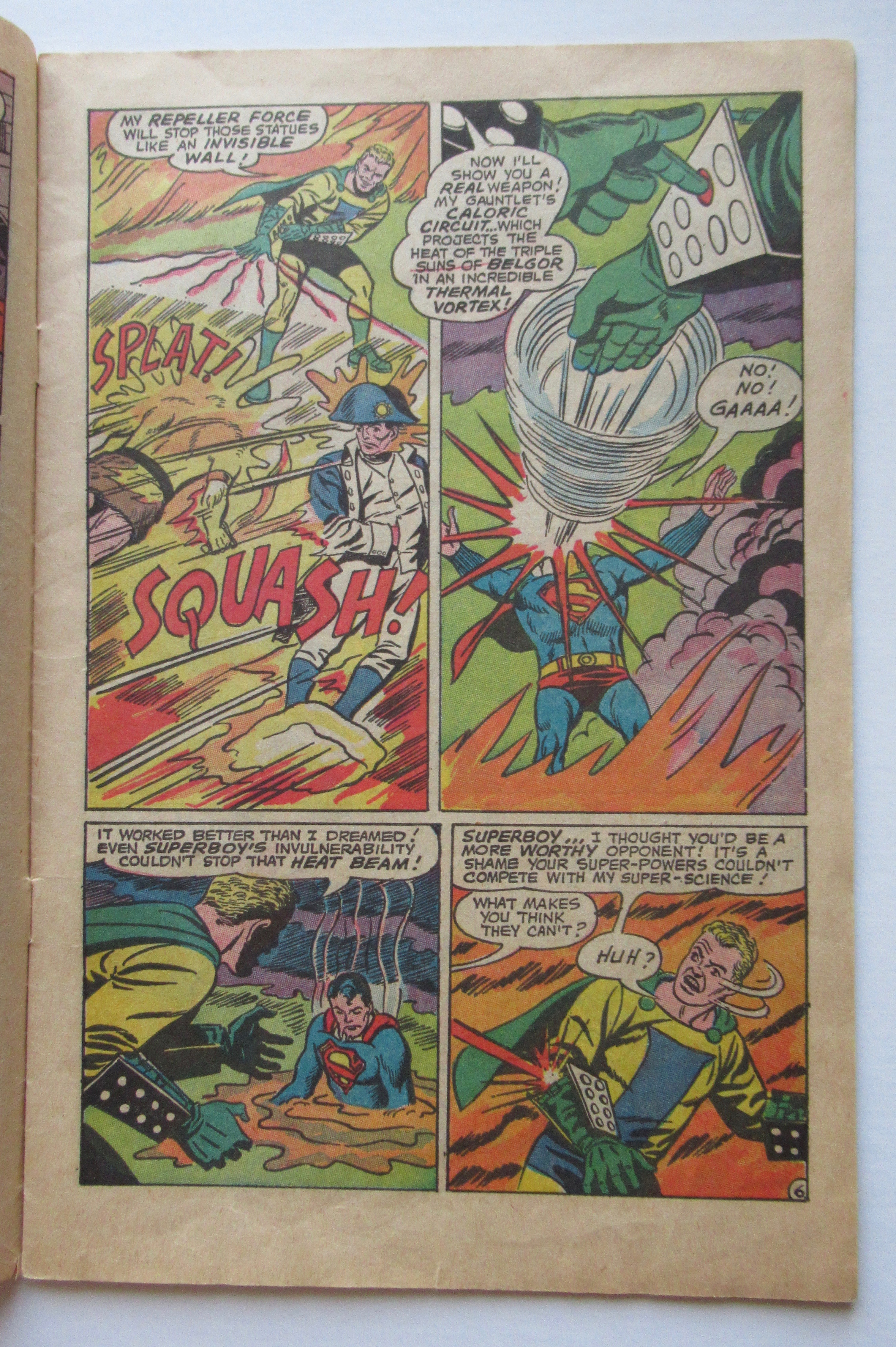 Superboy Comic September 1967 No Mercy For A Hero