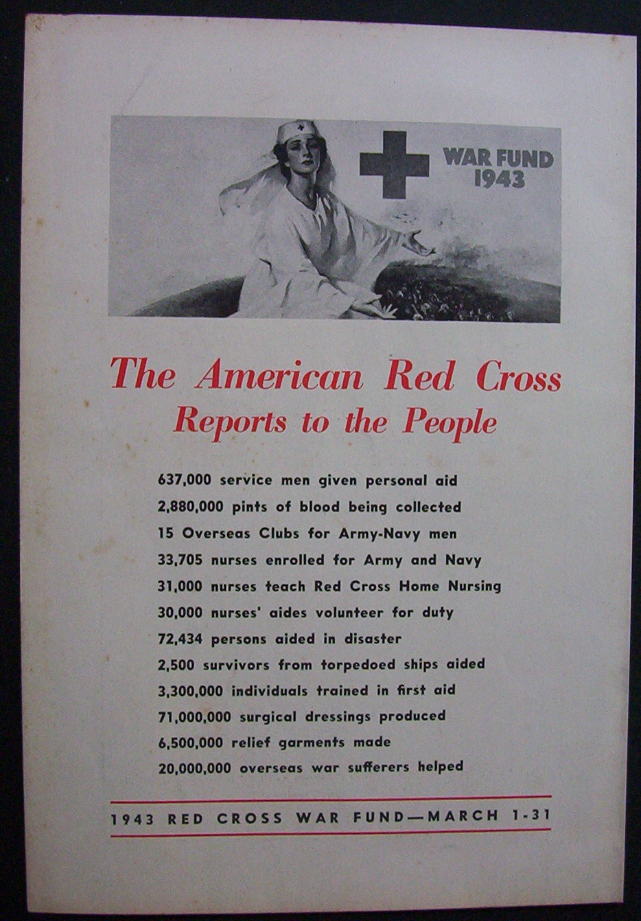 1943 American Red Cross
