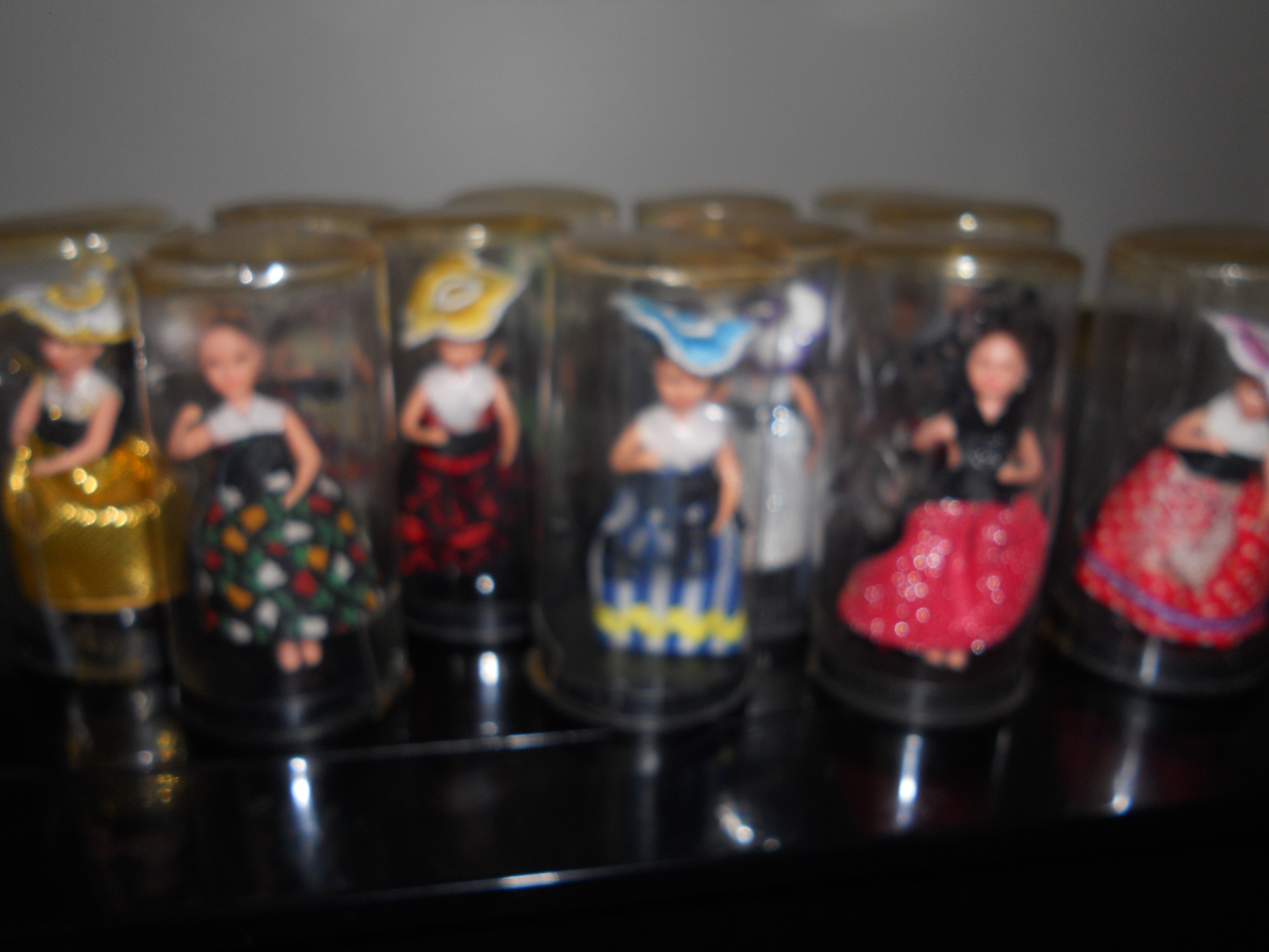 Dolls of The World Set of 12 Hard Plastic