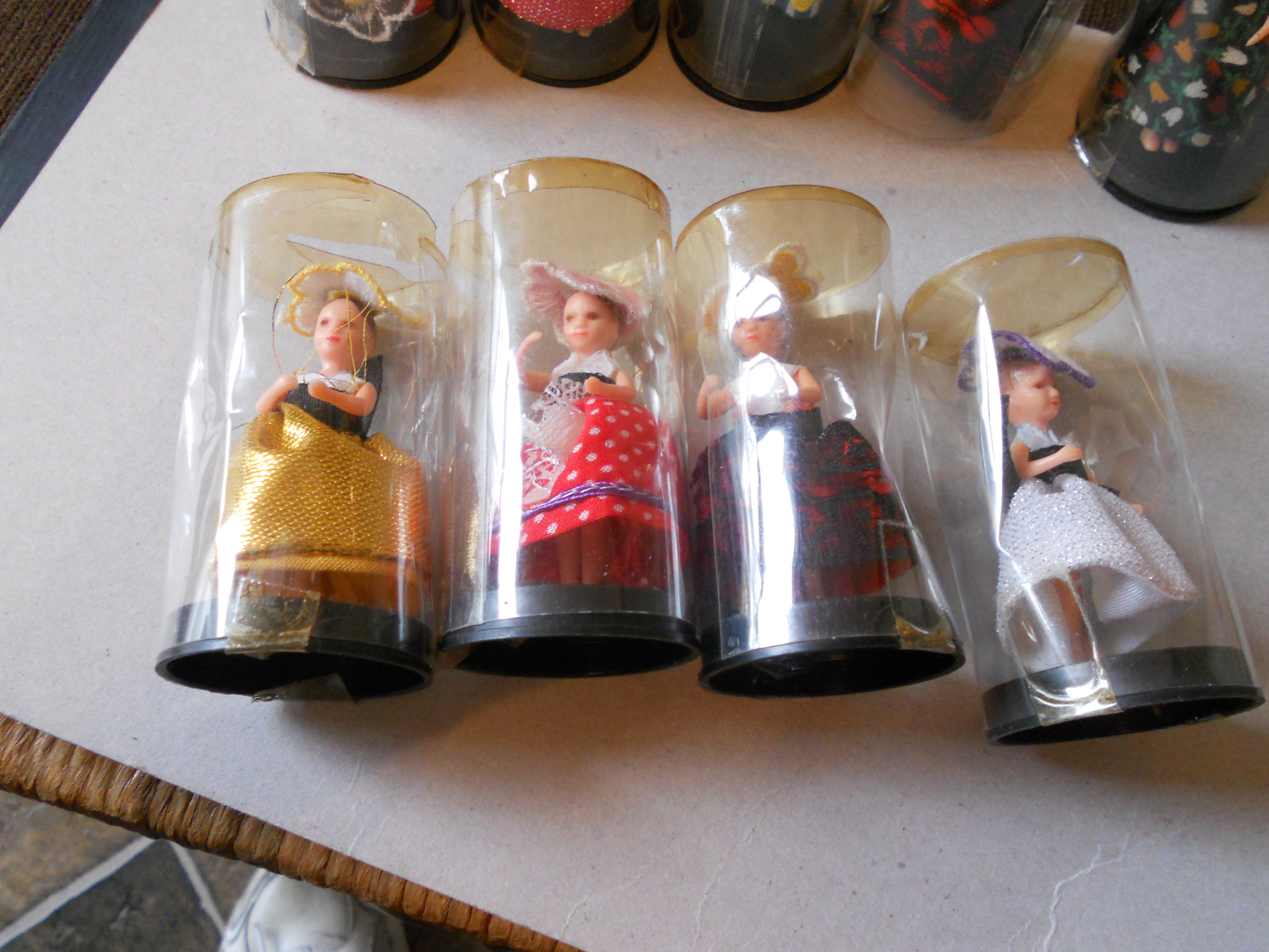 Dolls of The World Set of 12 Hard Plastic