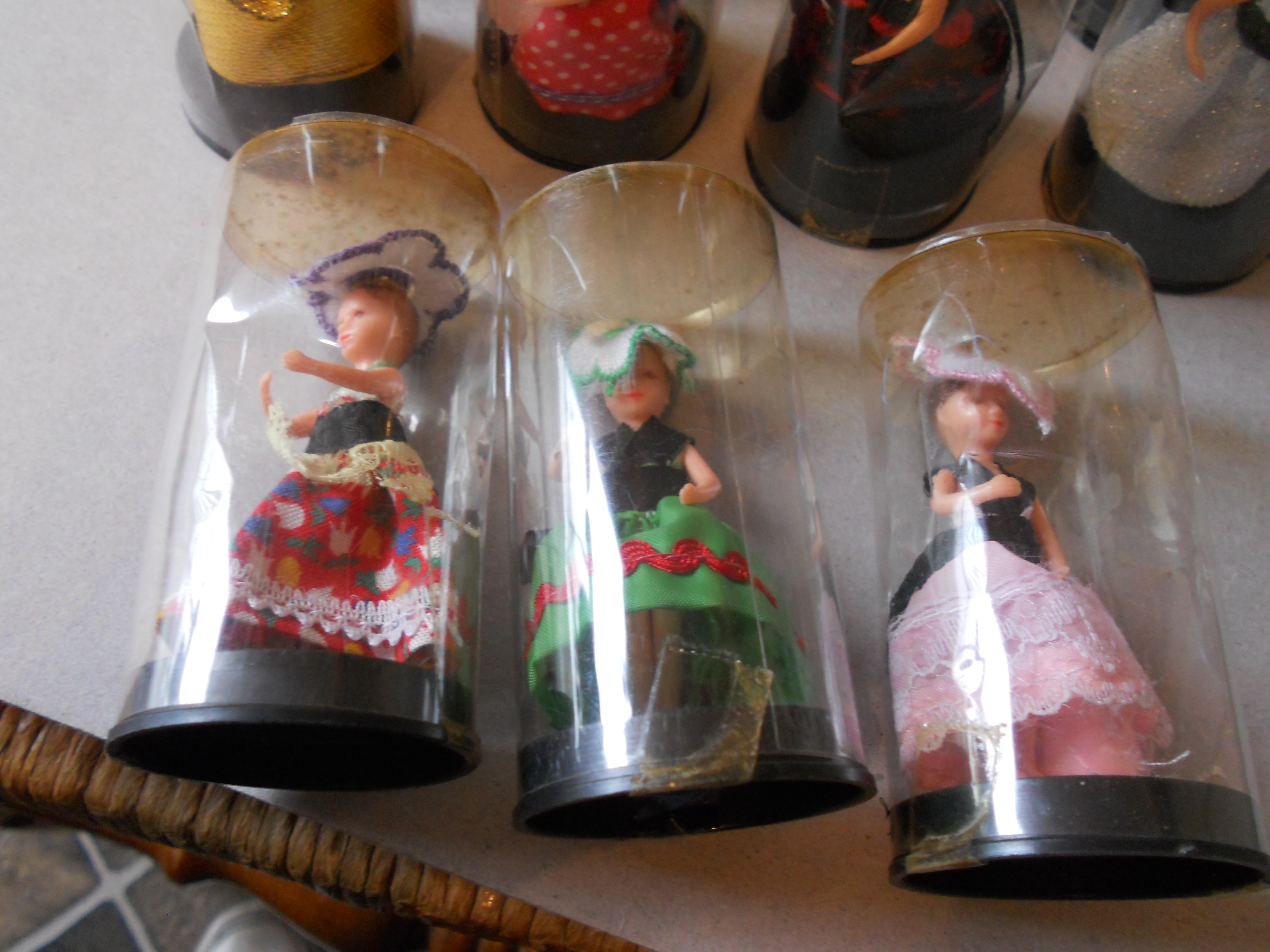 Dolls of The World Set of 12 Hard Plastic
