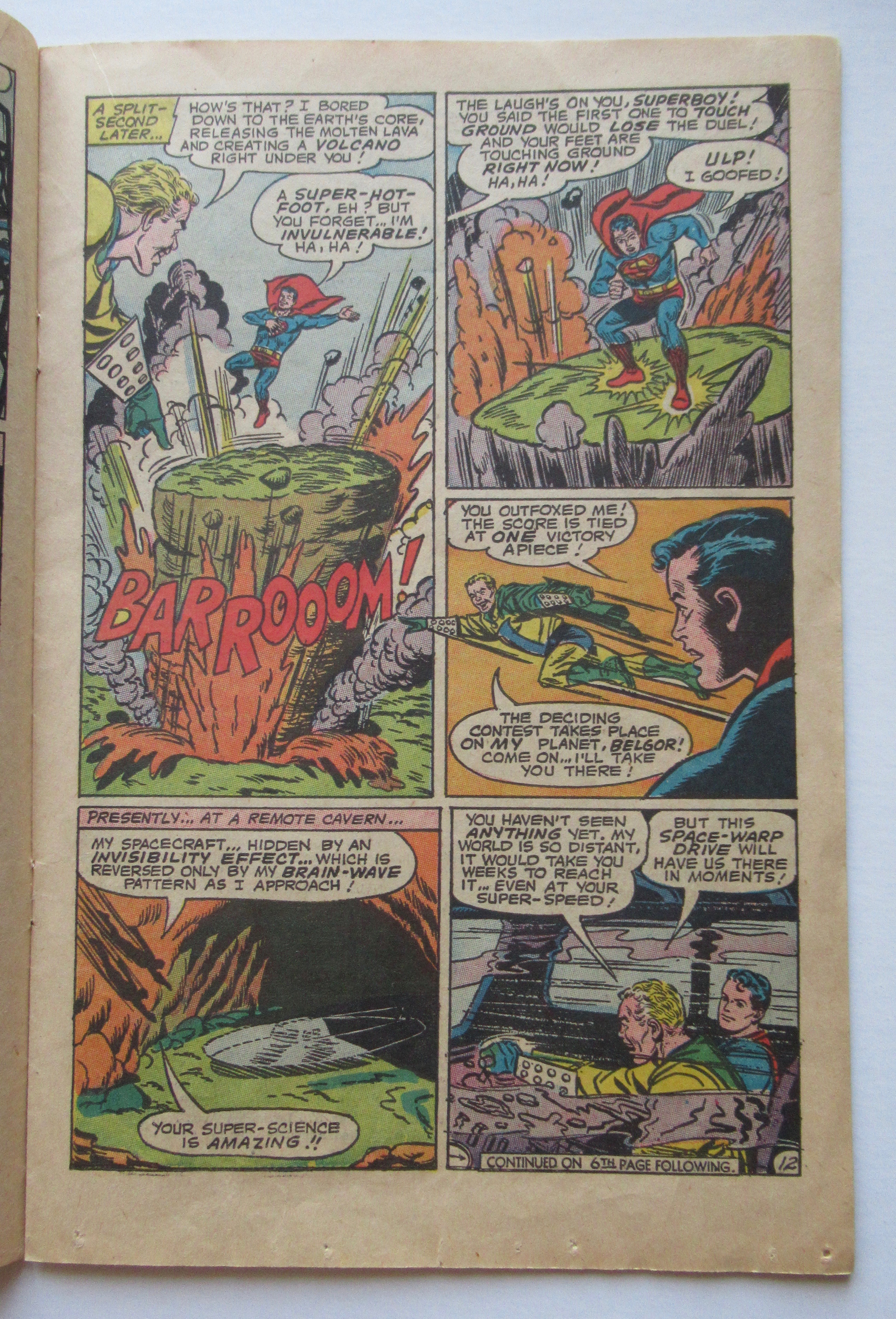 Superboy Comic September 1967 No Mercy For A Hero