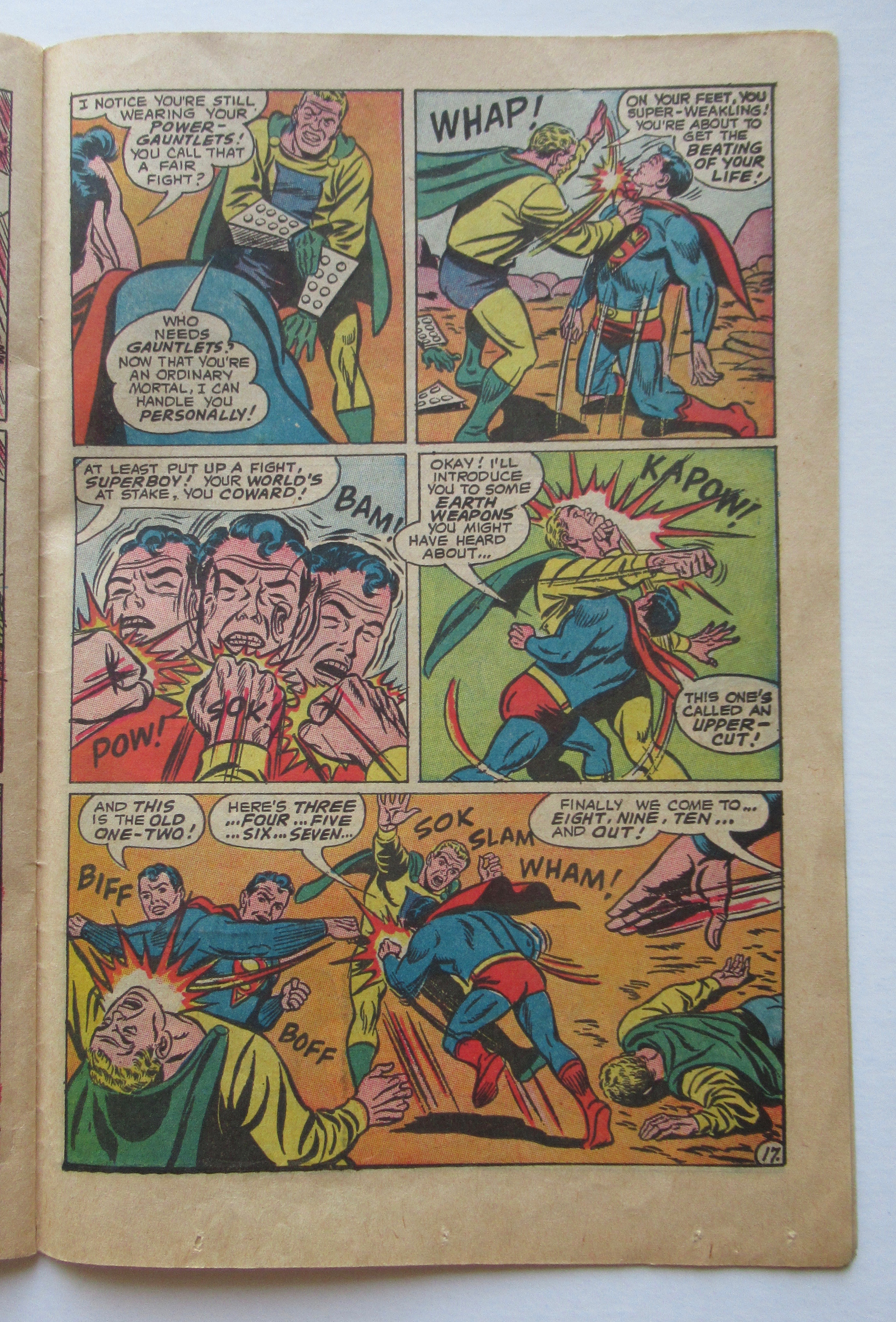 Superboy Comic September 1967 No Mercy For A Hero