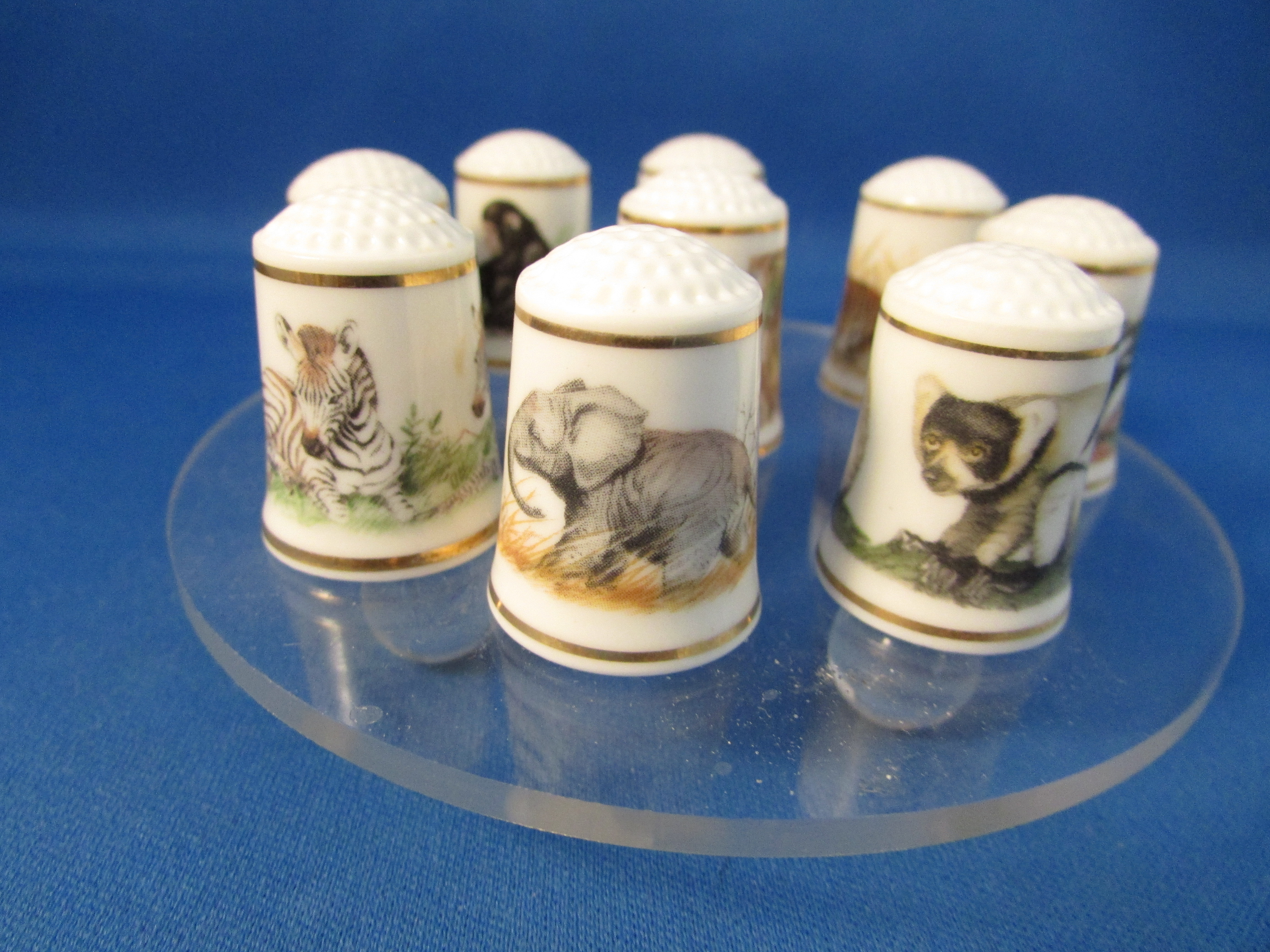Wild Animal Thimbles