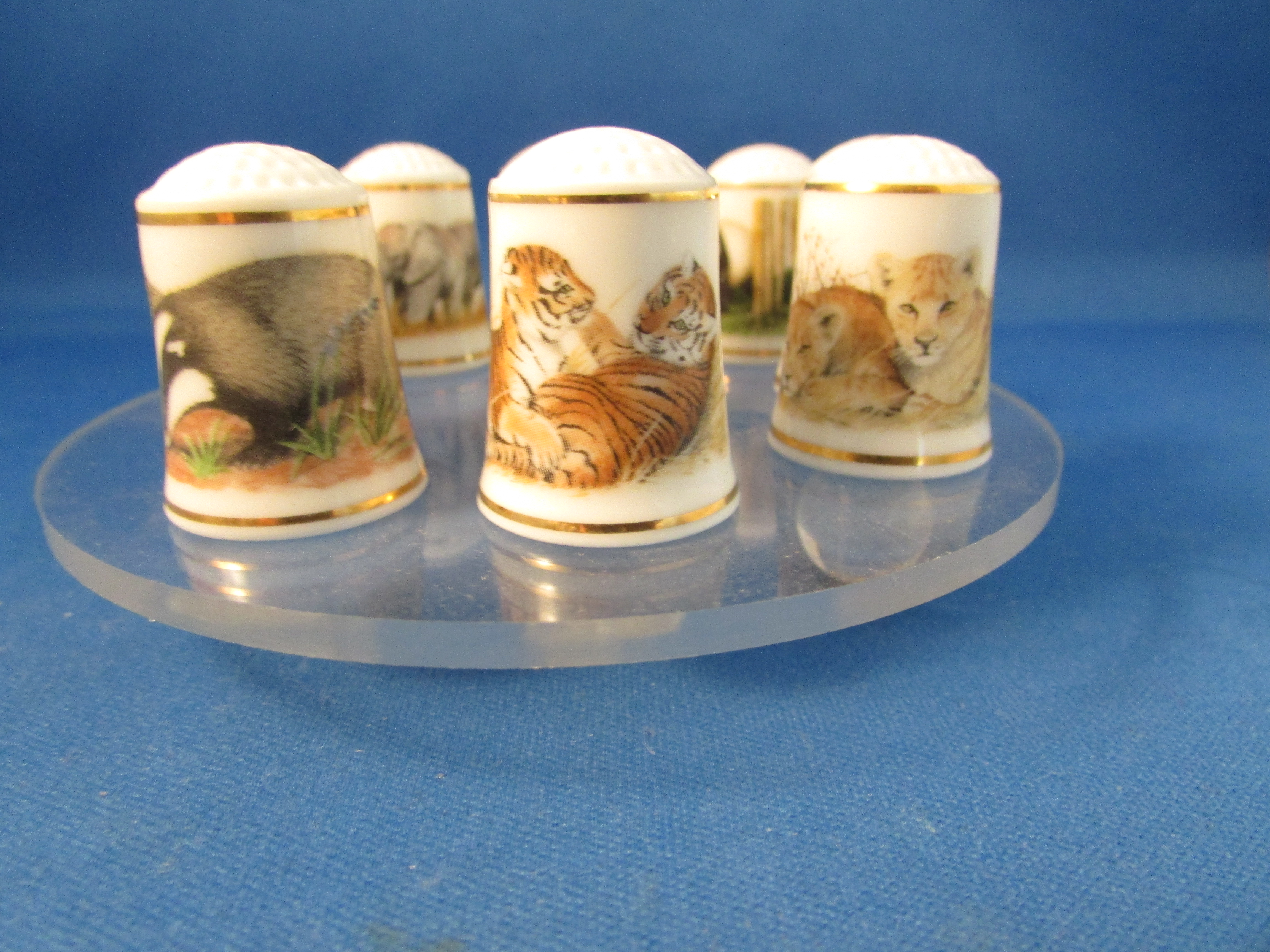 Wild Animal Thimbles