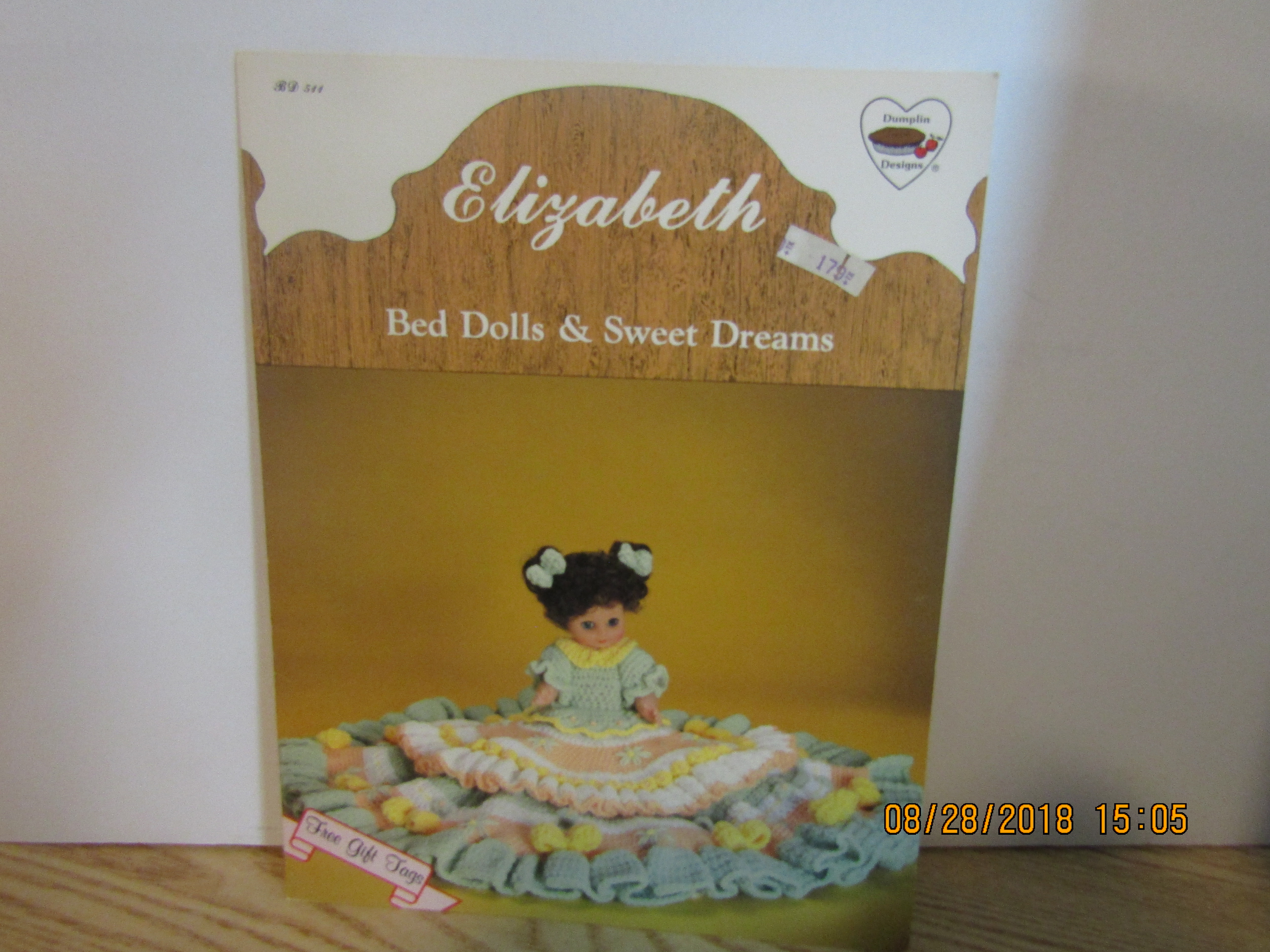 Dumplin Design Bed Dolls & Sweet Dreams Elizabeth #511