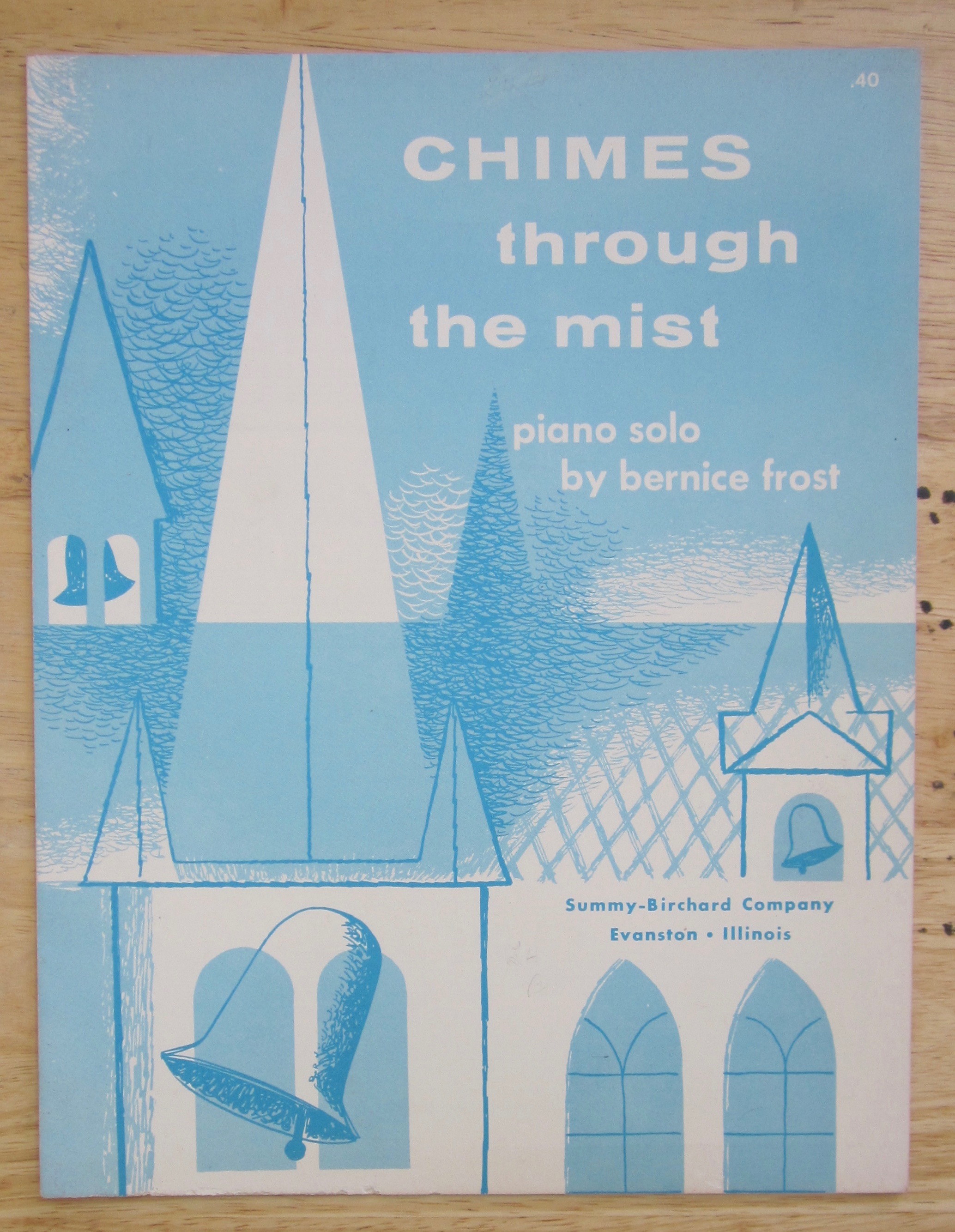 1939 Chimes Through The Mist Sheet Music
