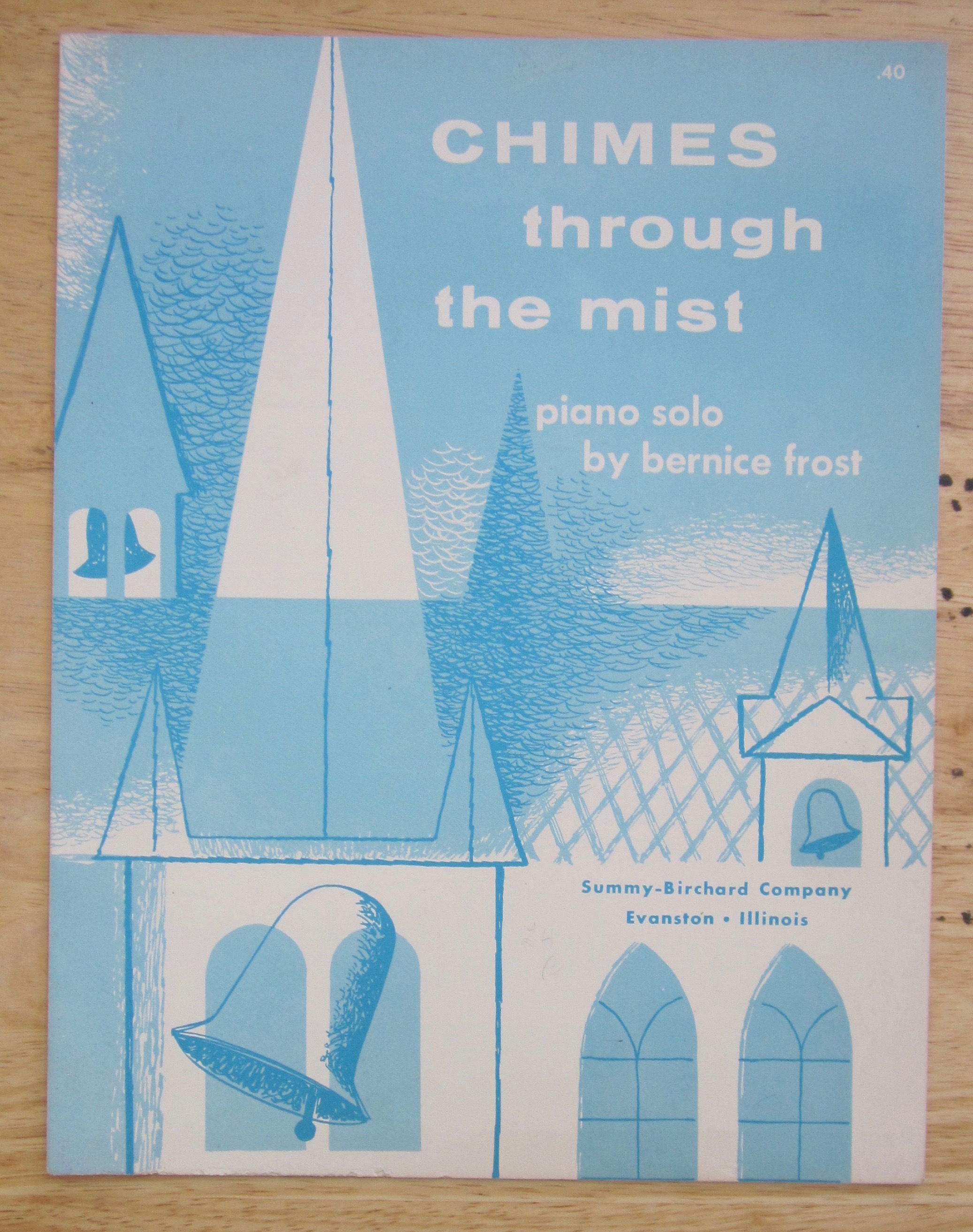 1939 Chimes Through The Mist Sheet Music