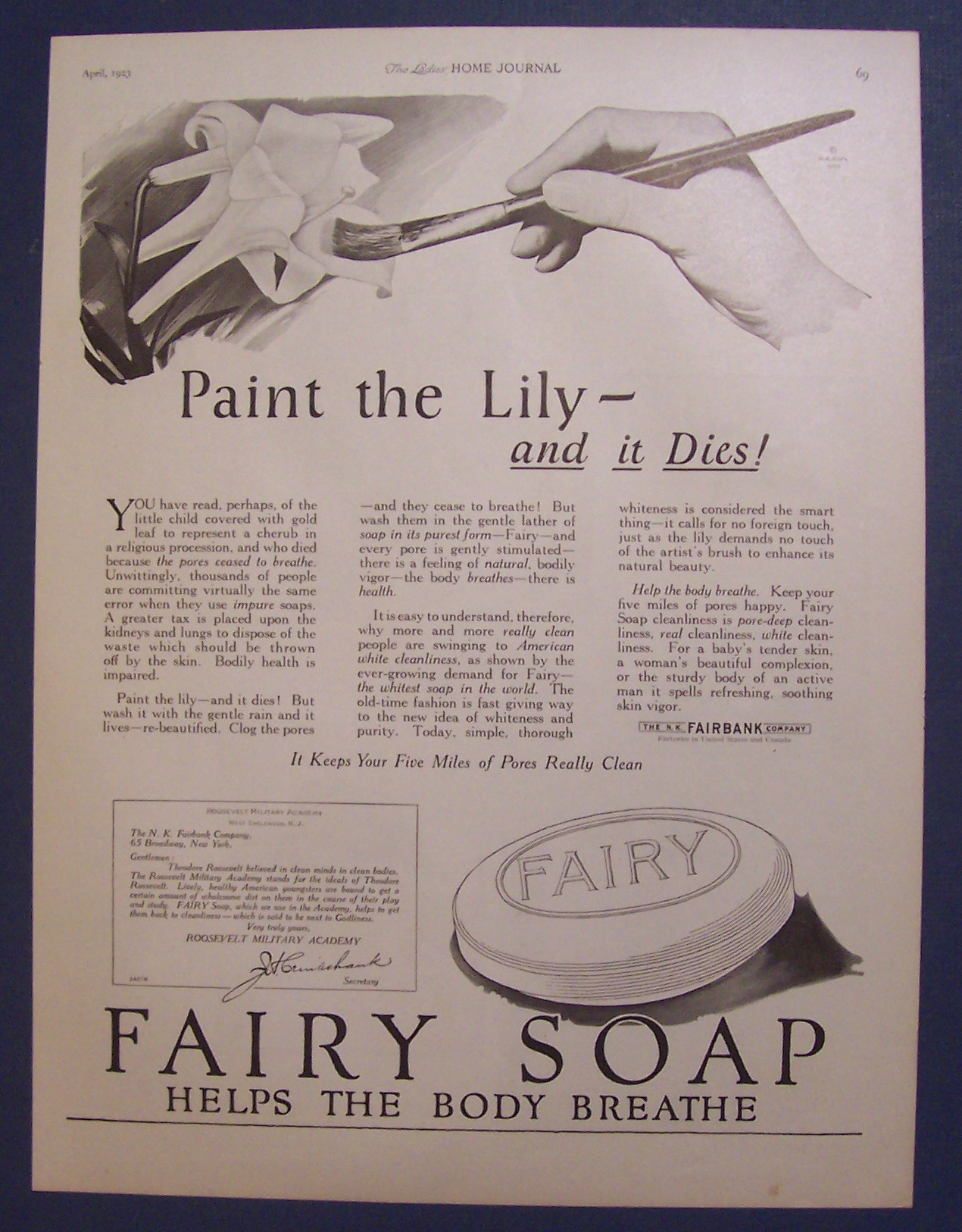 1923  Fairy  Soap