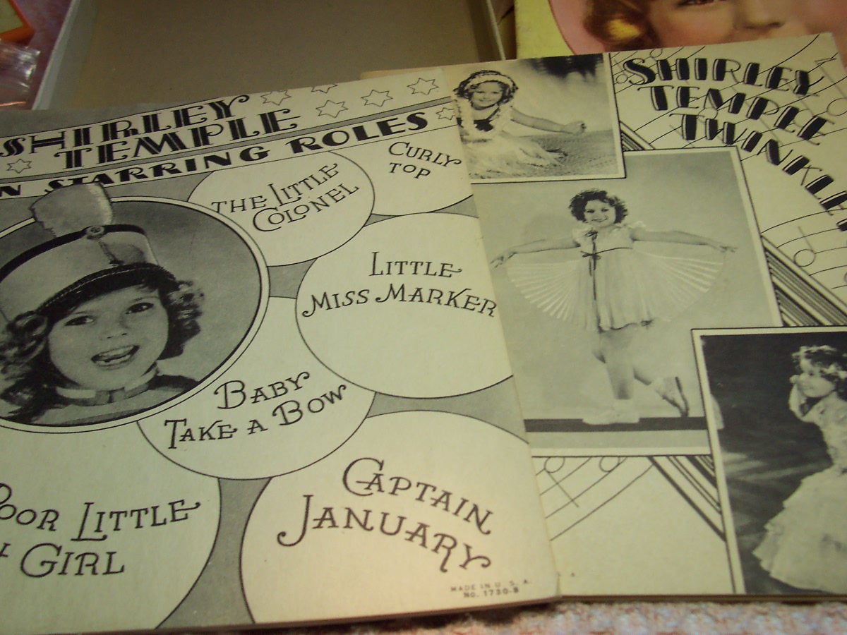 Shirley Temple Boxed Set 5 Books 1946