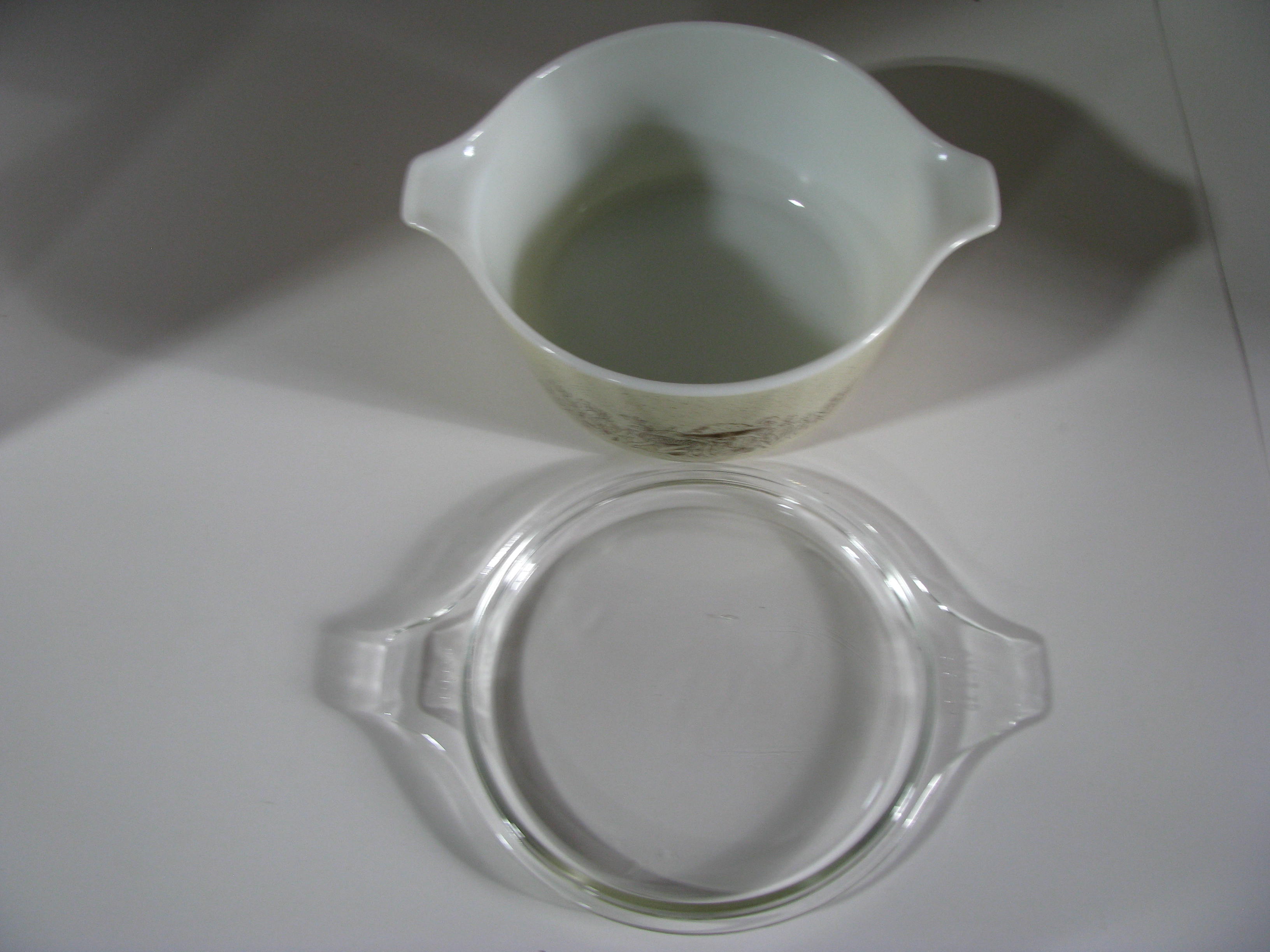 Vintage Pyrex Forest Fancies Covered Casserole Set