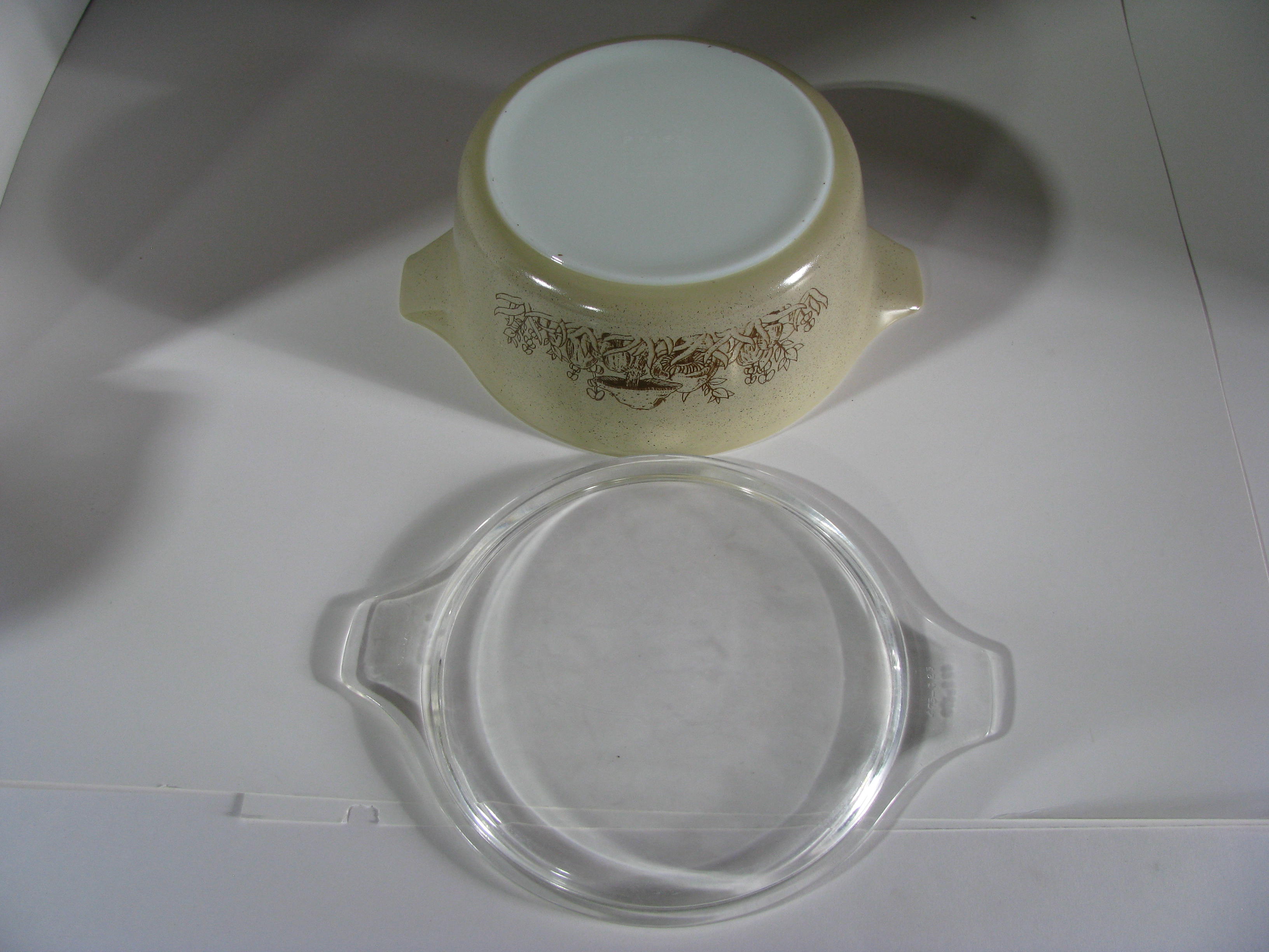 Vintage Pyrex Forest Fancies Covered Casserole Set