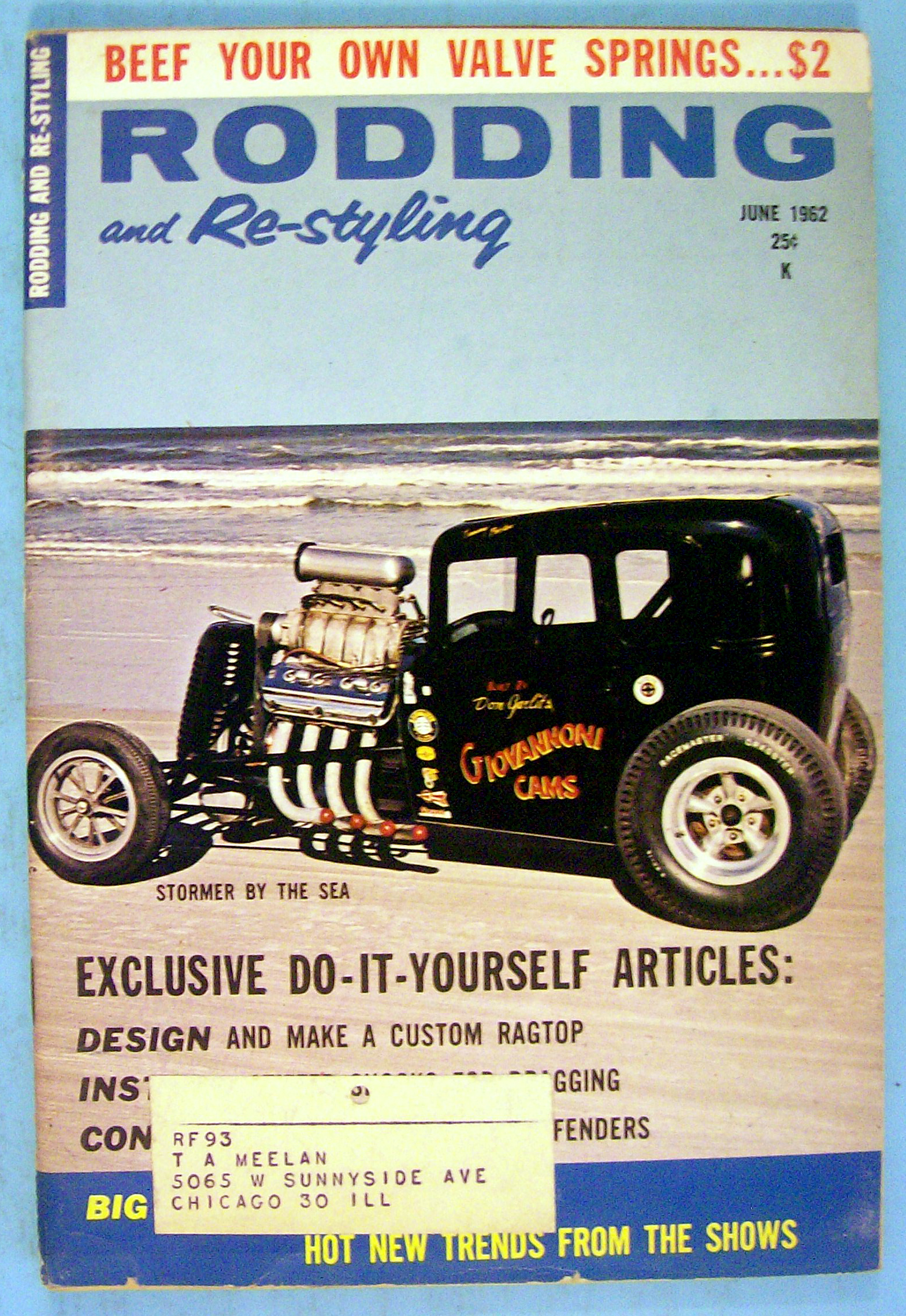 Rodding And Re-Styling June 1962 Do-It-Yourself