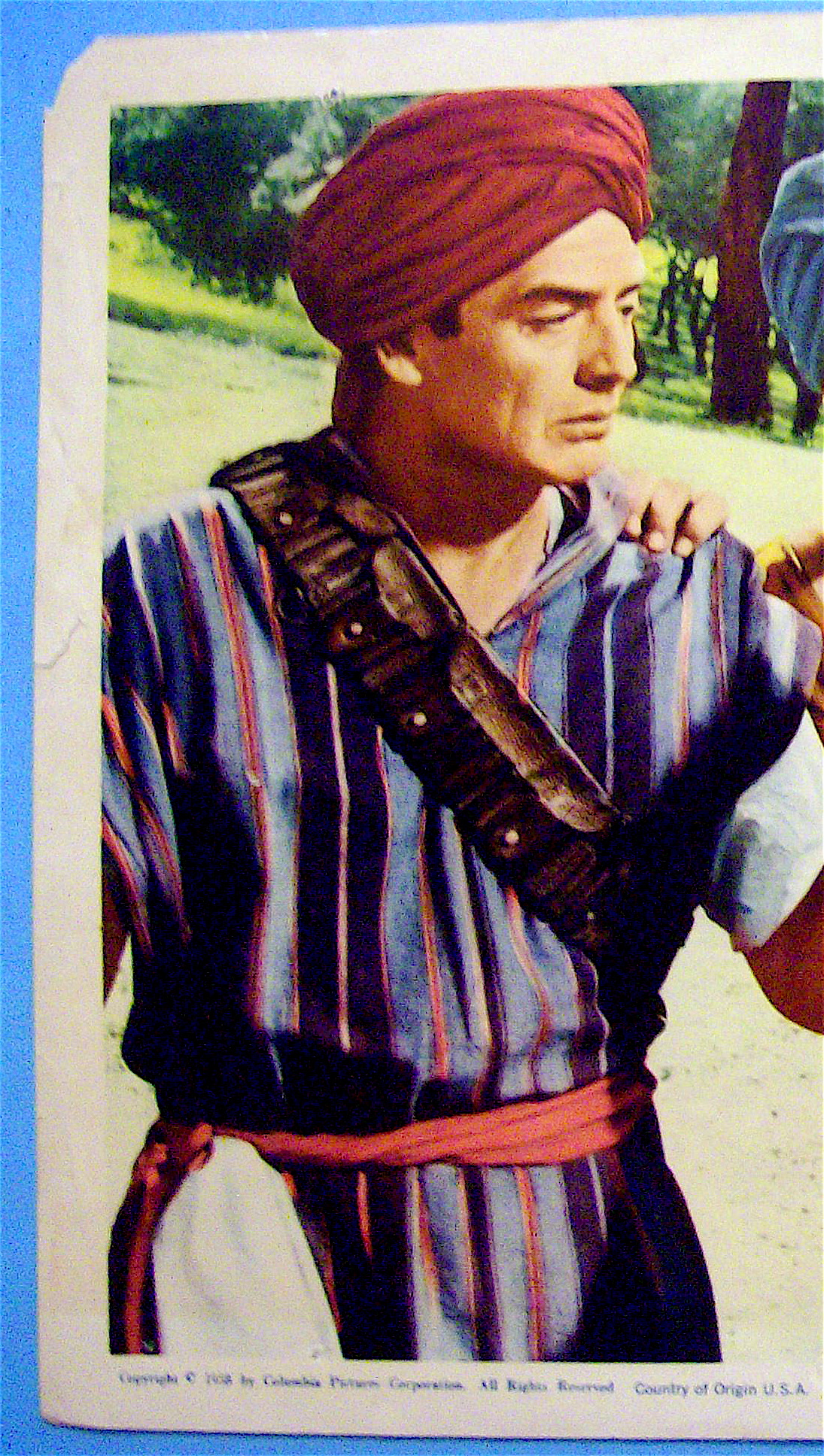 The Bandit Of Zhobe Lobby Card 1958 Victor Mature