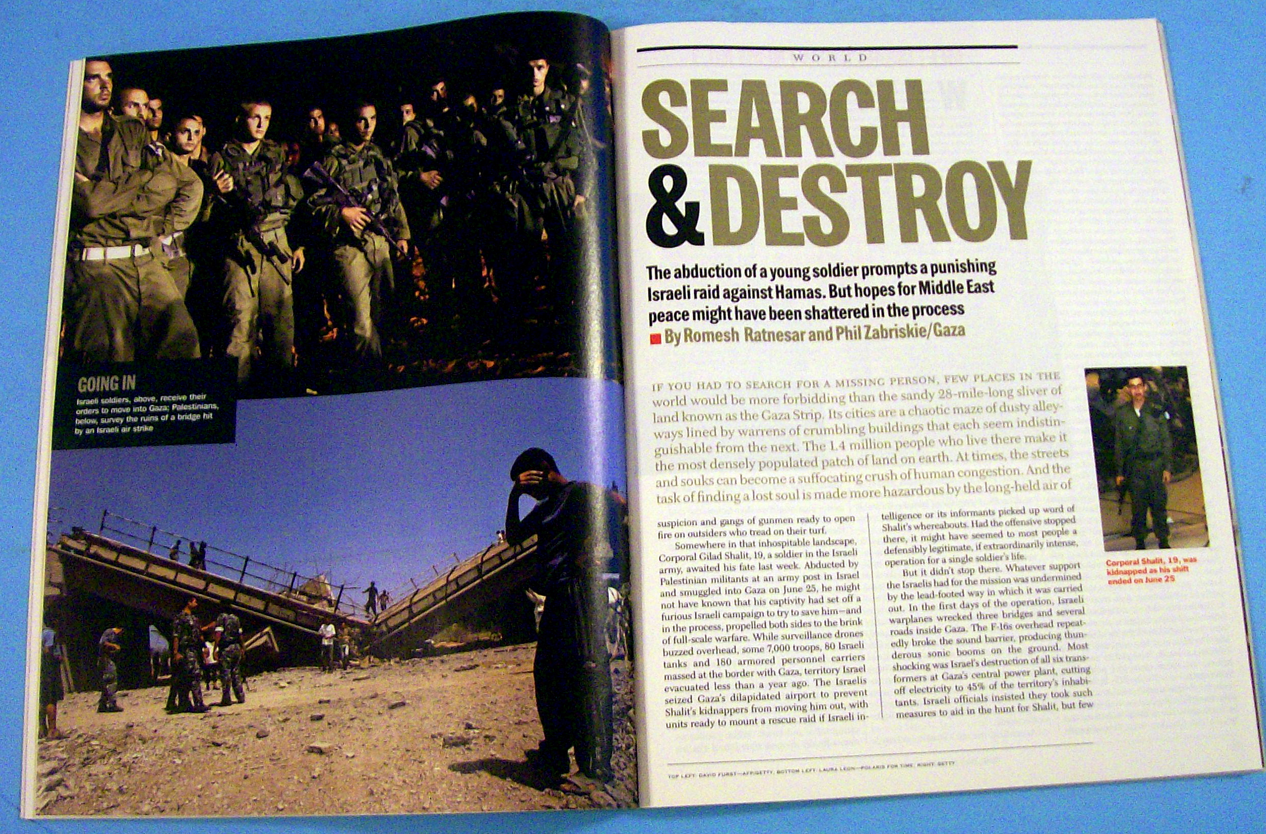 Time Magazine July 10, 2006 Siblings