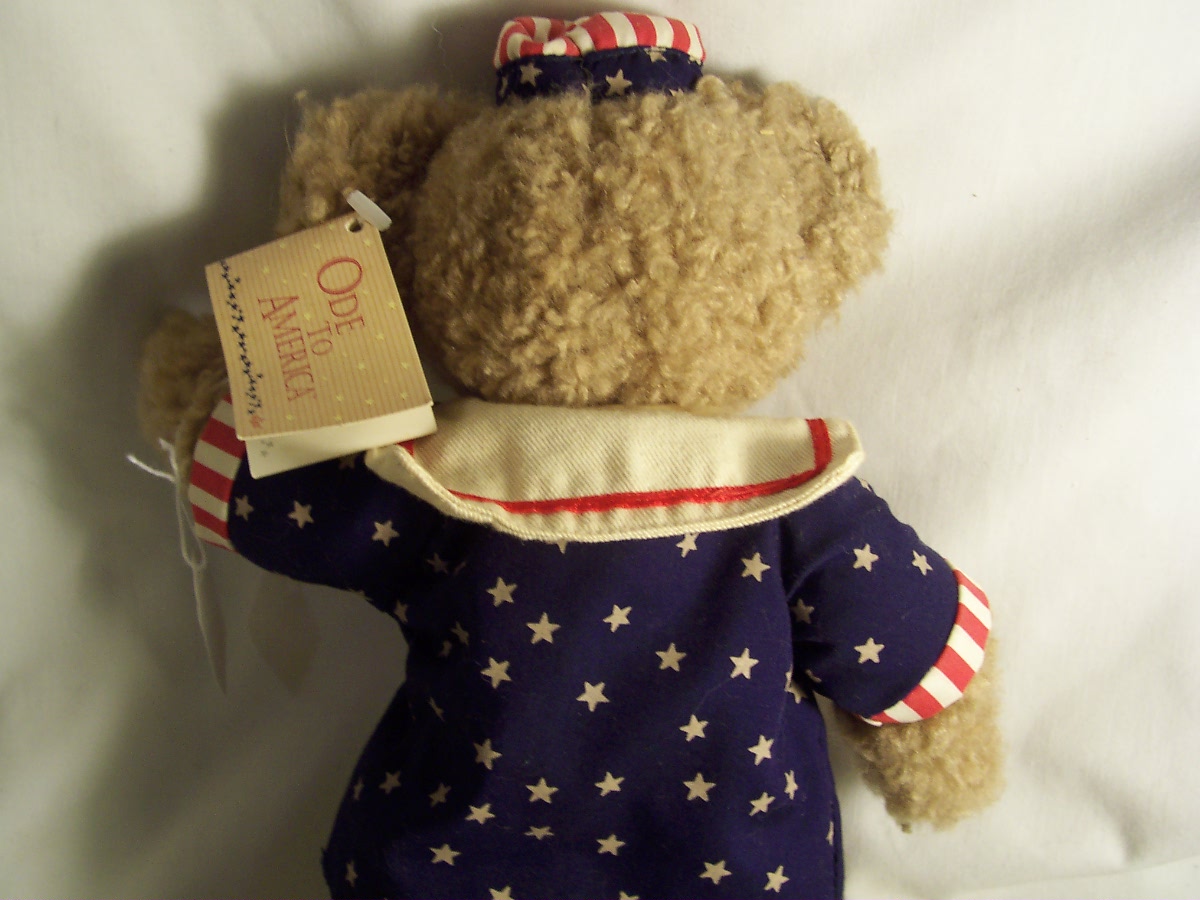 Russ George Teddy Bear Ode to America