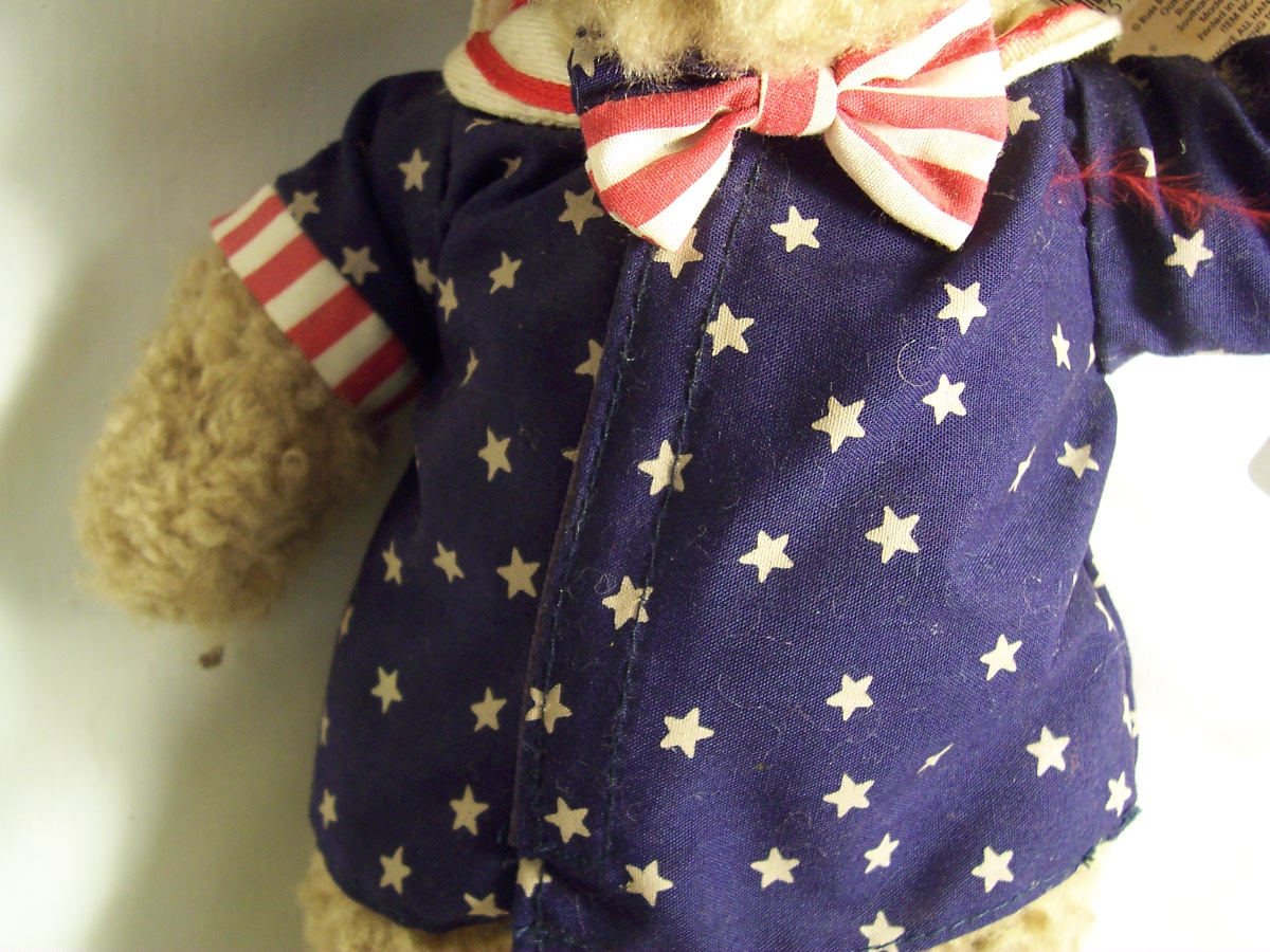 Russ George Teddy Bear Ode to America