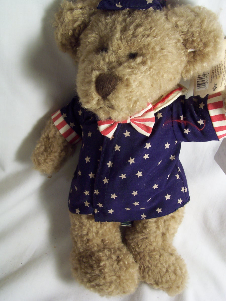 Russ George Teddy Bear Ode to America