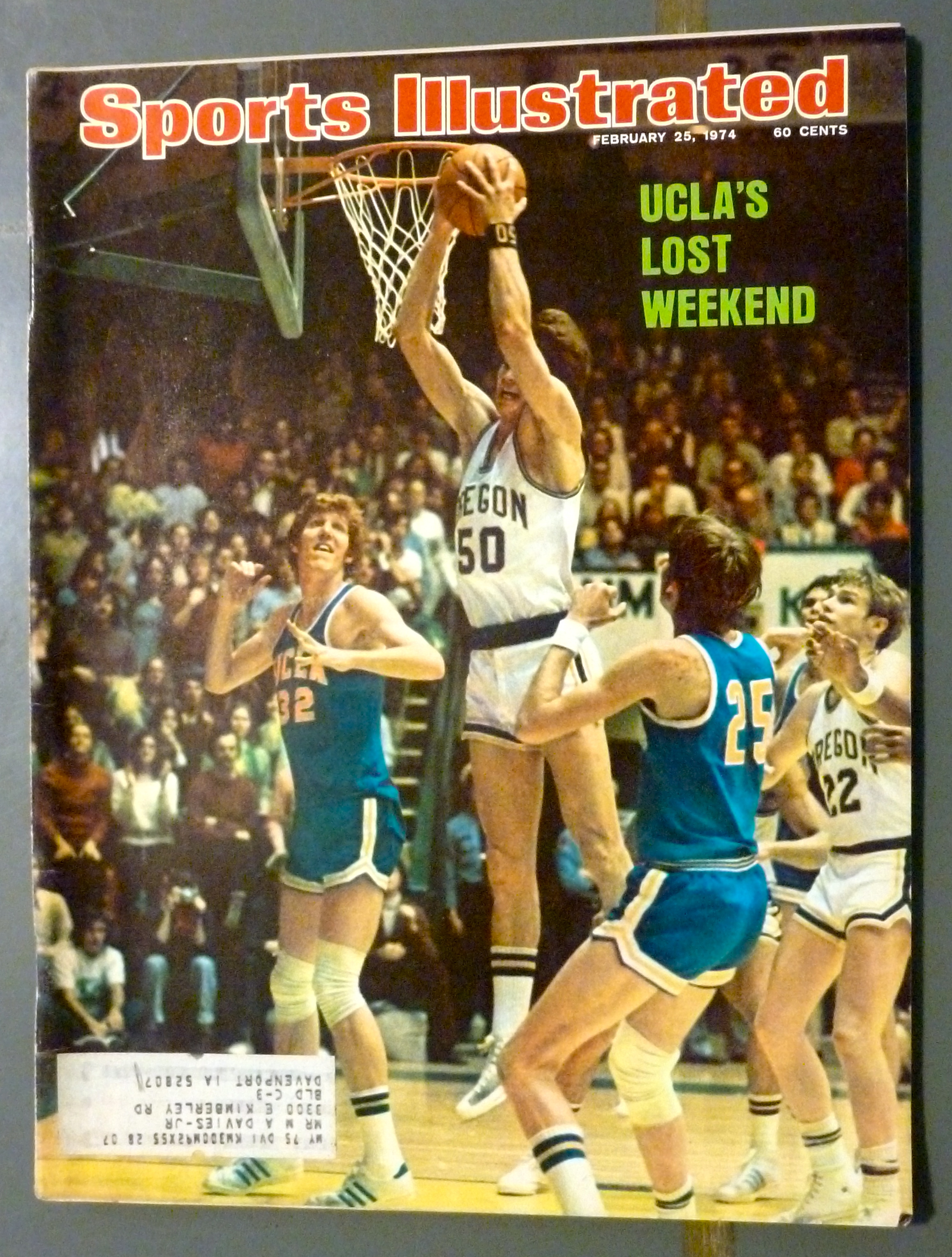 Sports Illustrated February 25, 1974 UCLA