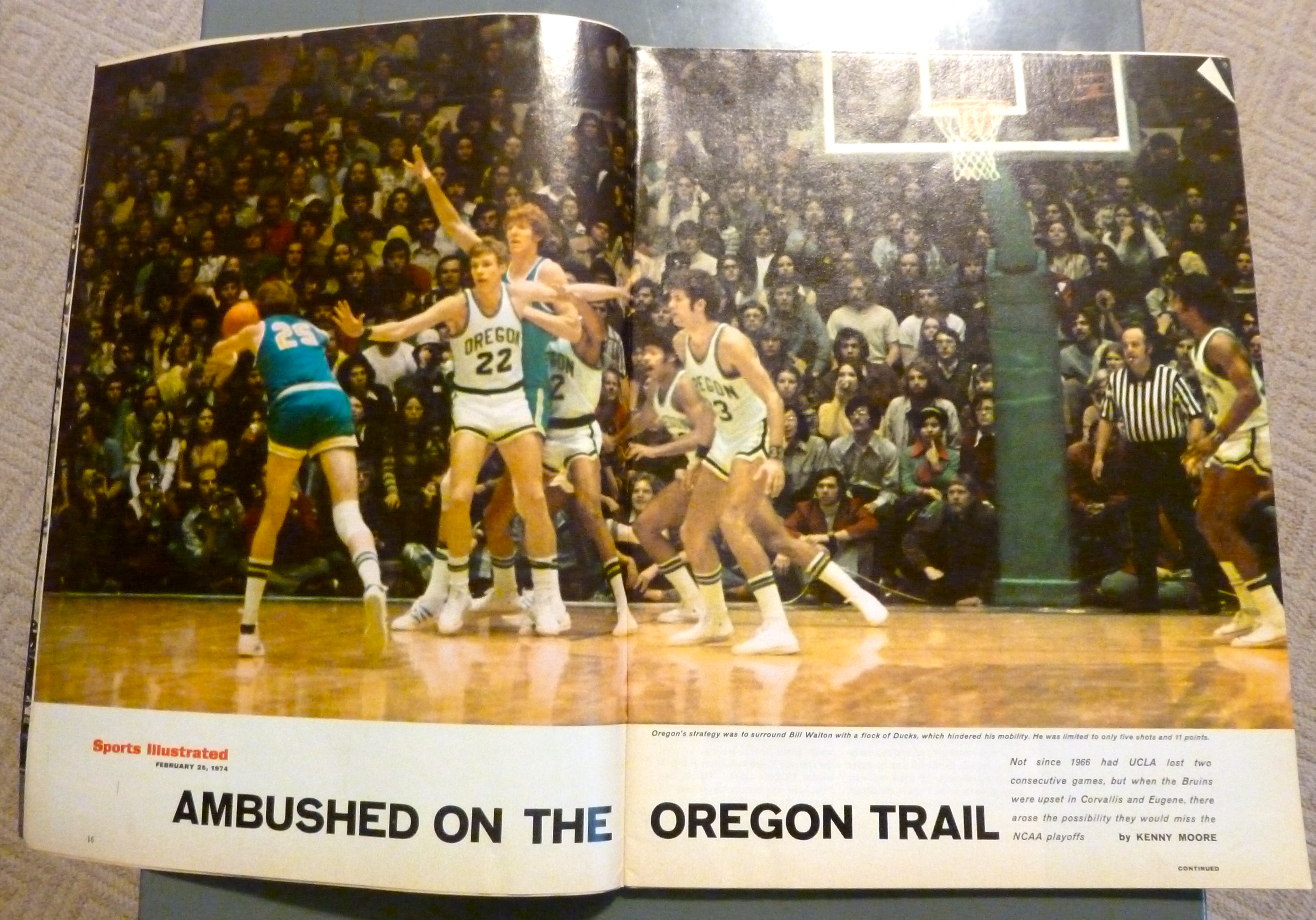 Sports Illustrated February 25, 1974 UCLA
