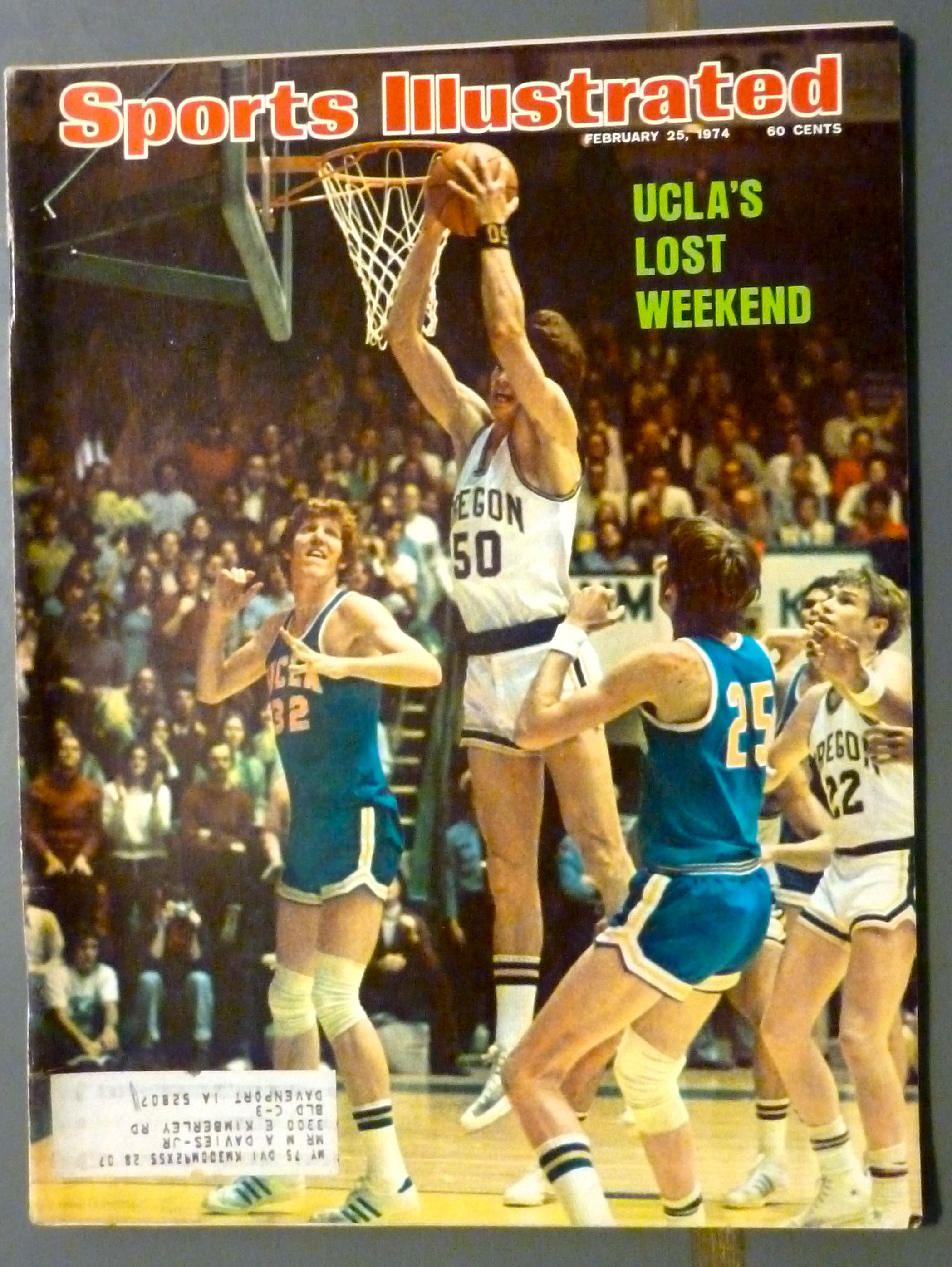 Sports Illustrated February 25, 1974 UCLA