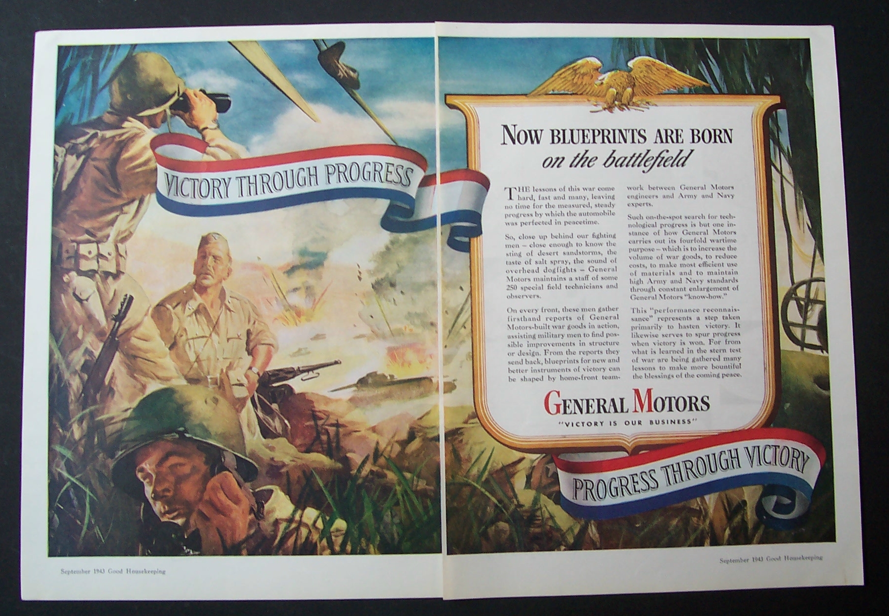 1943  Victory  Through  Progress