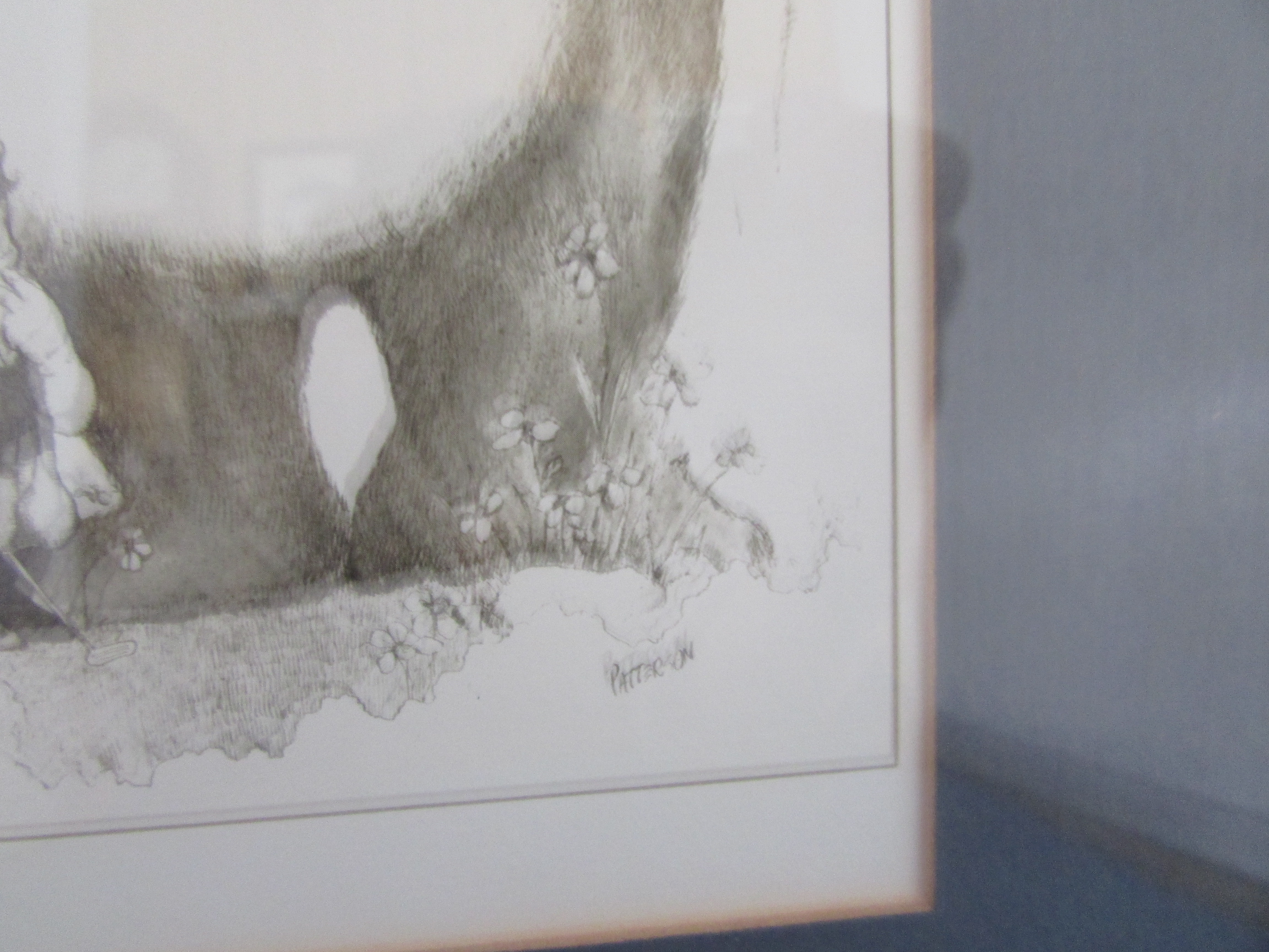 Gary Patterson's Golfer and Bear Print