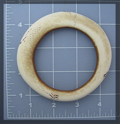 Bone Ivory Color Bangle Bracelet