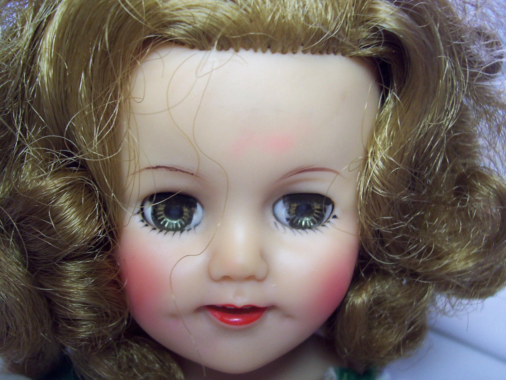 Shirley Temple Doll Ideal 15 Inch Heidi Dress