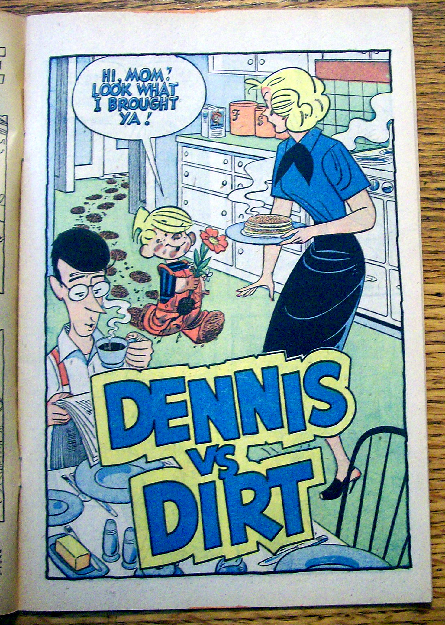 Dennis The Menace Comic #36-July 1959-Dennis vs Dirt