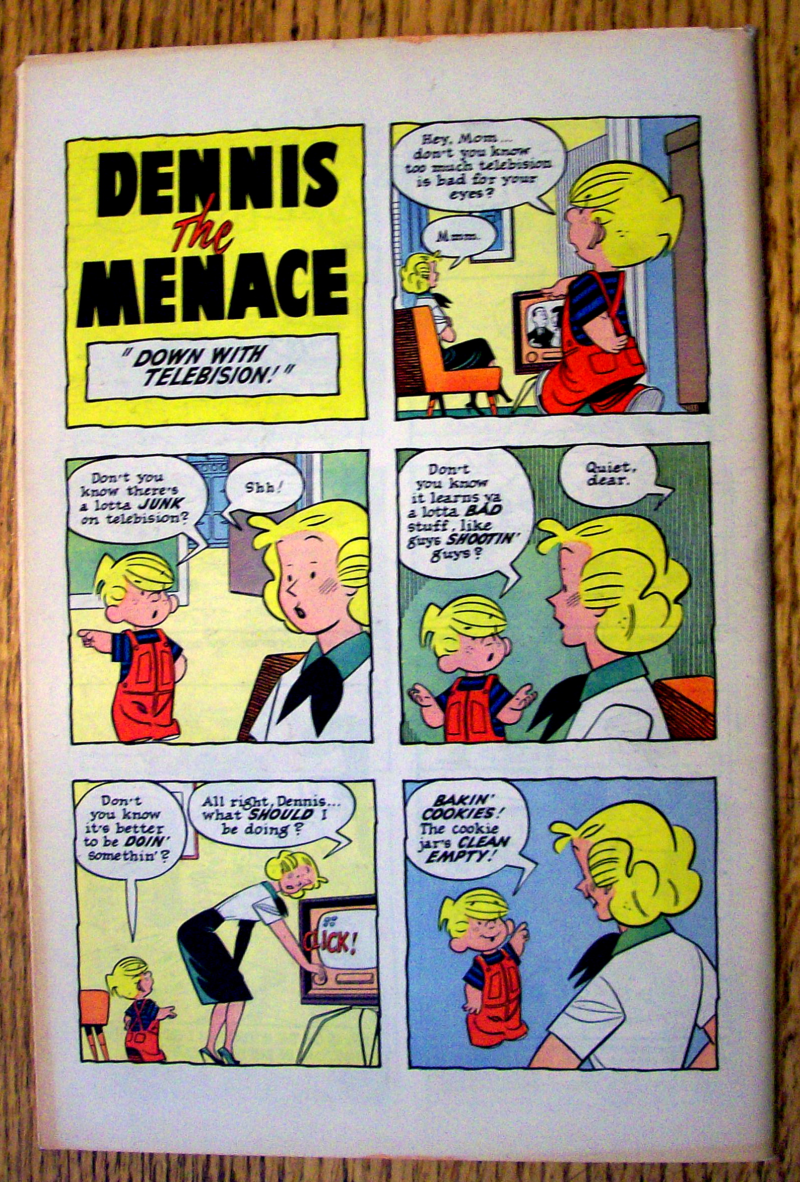 Dennis The Menace Comic #36-July 1959-Dennis vs Dirt