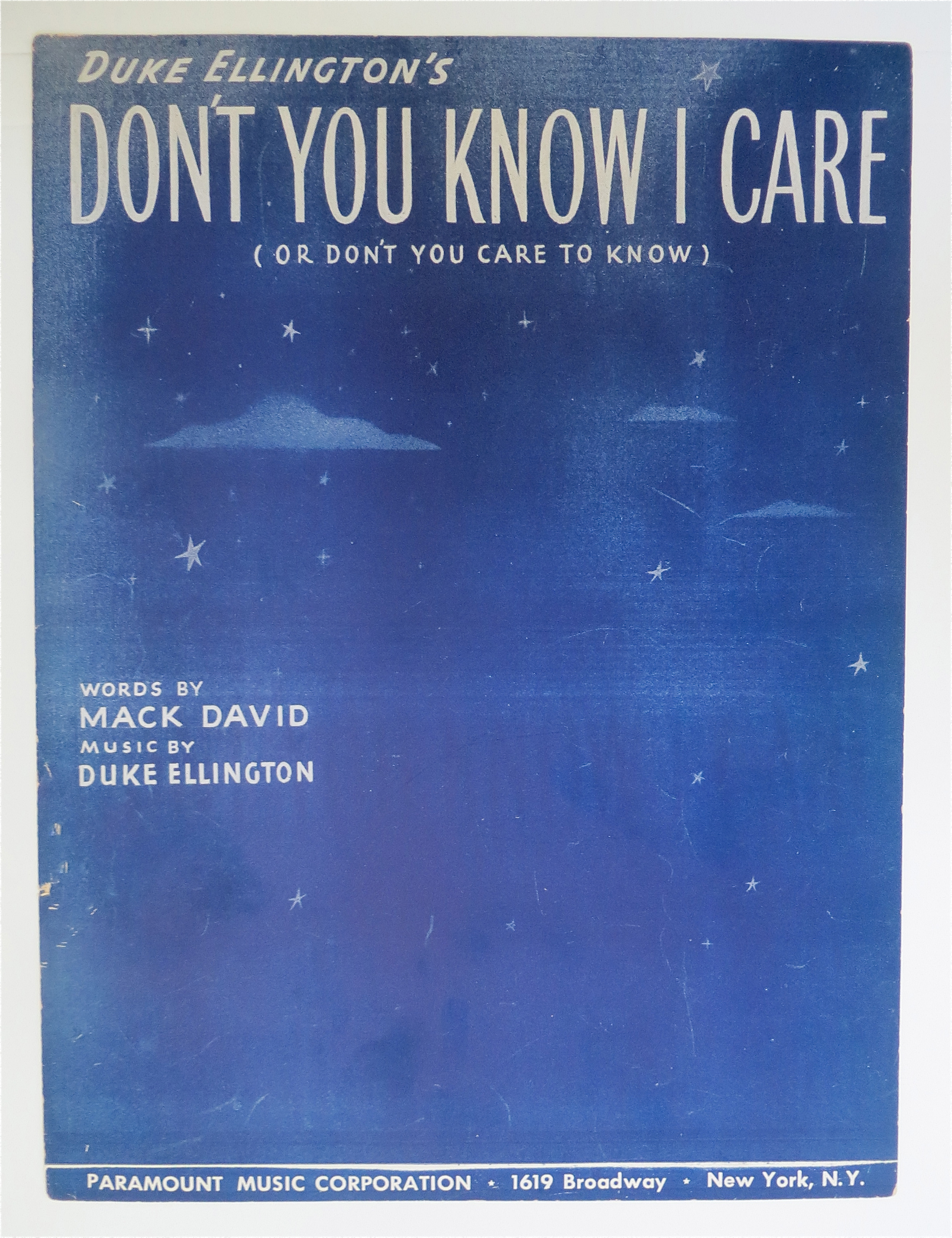 1944 Duke Ellington's Don't You Know I Care
