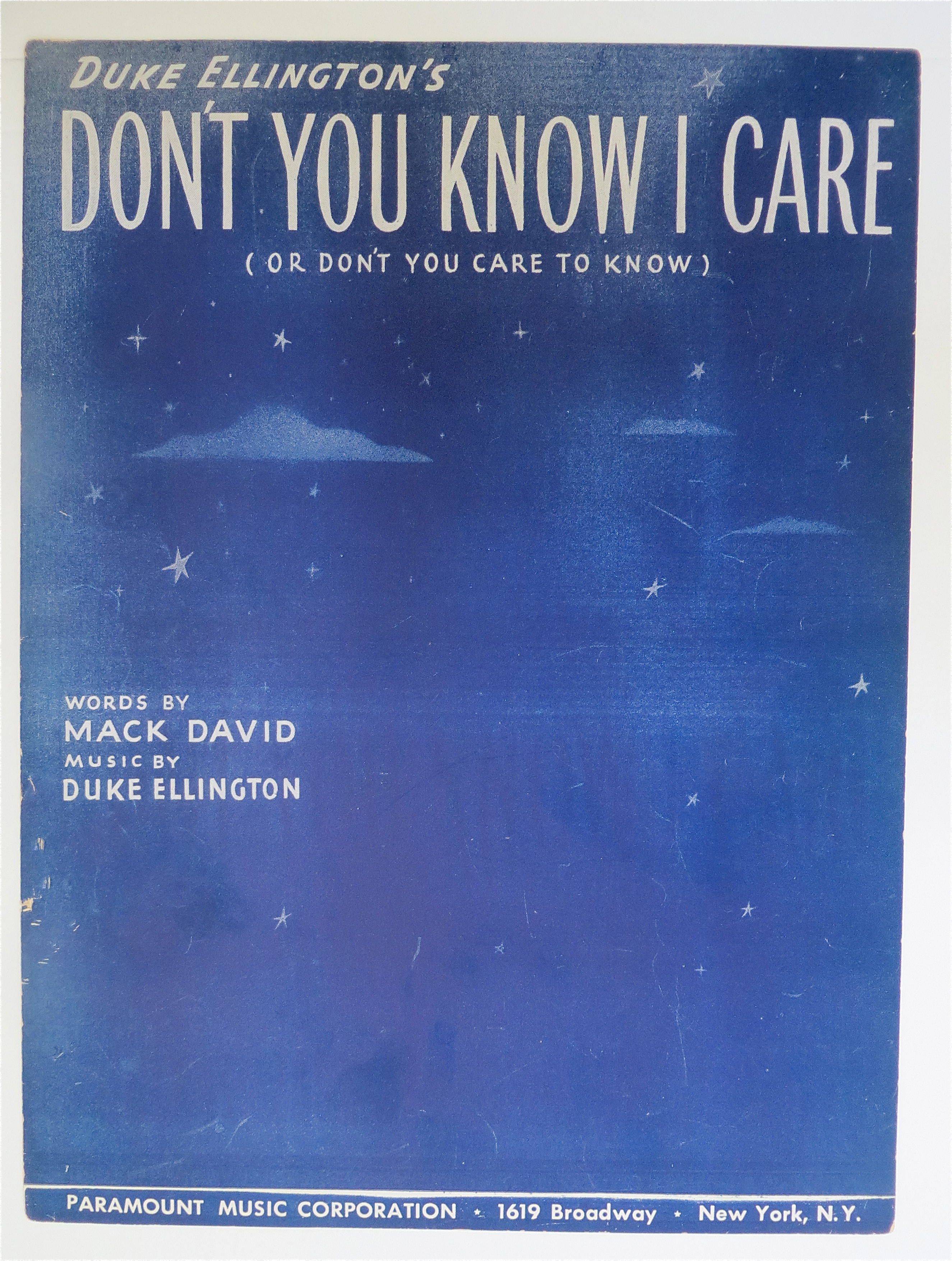 1944 Duke Ellington's Don't You Know I Care