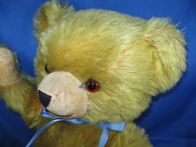 Mohair Jointed Teddy Bear Glass Eyes
