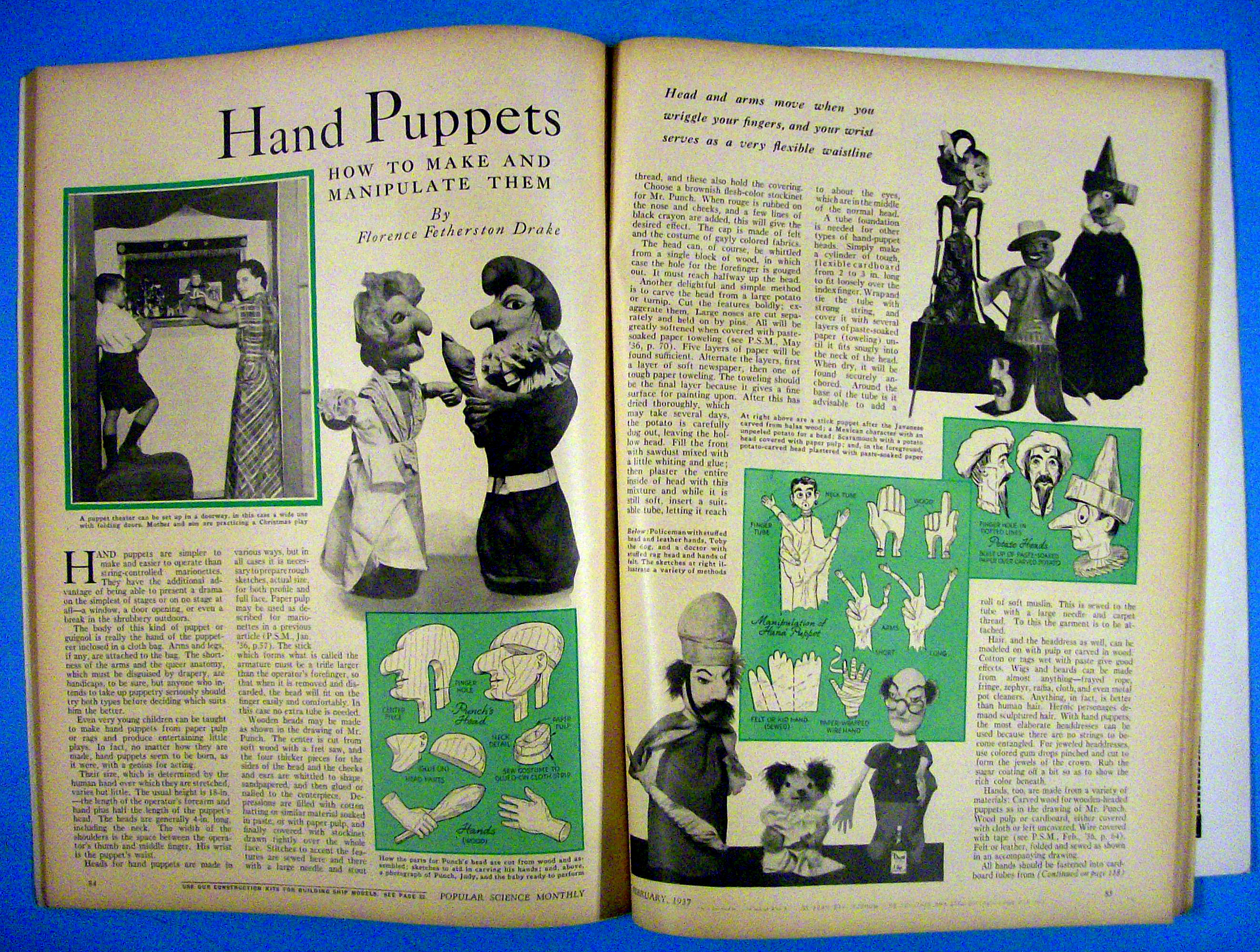 Popular Science Magazine February 1937 Tank Truck