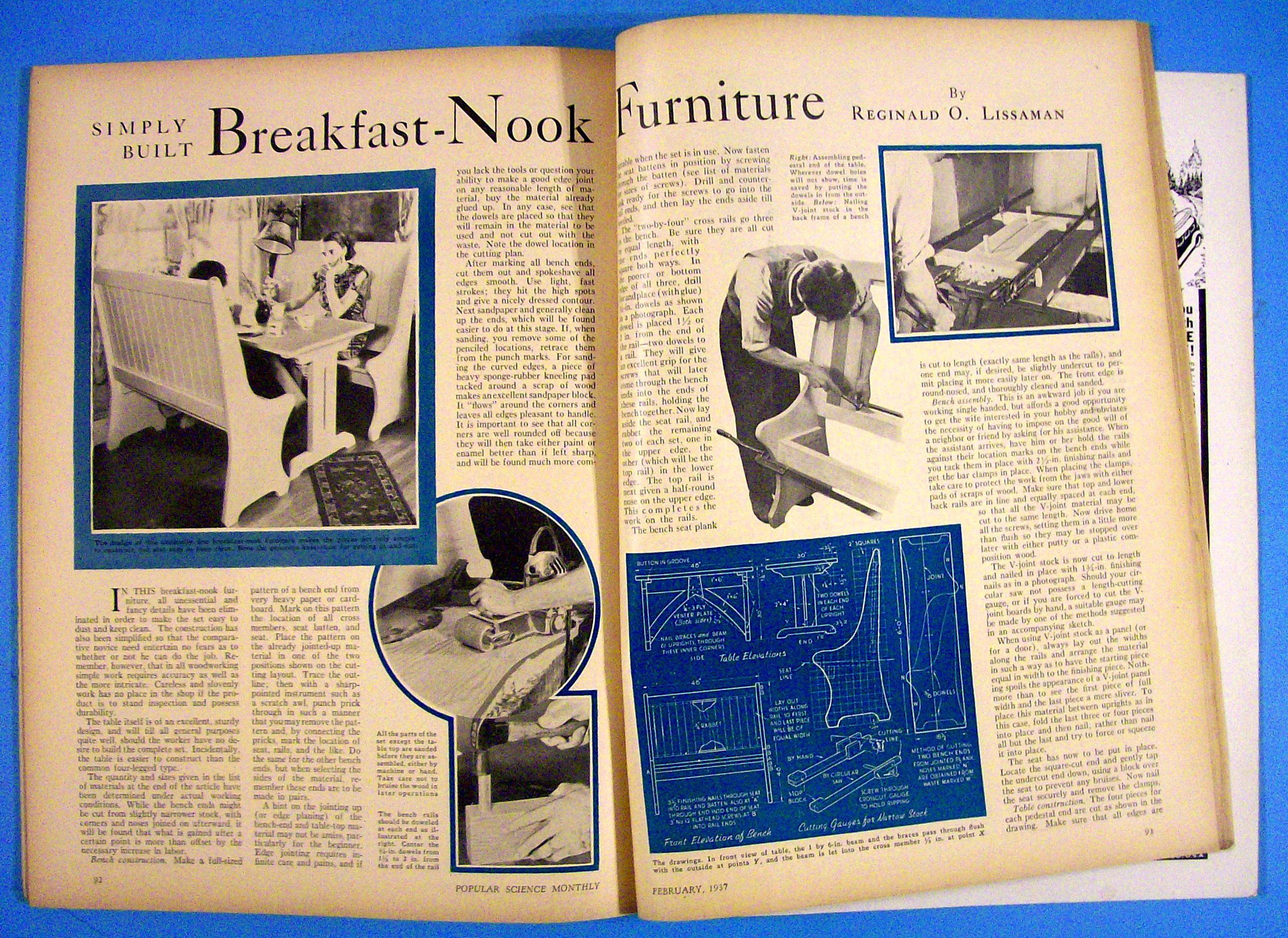 Popular Science Magazine February 1937 Tank Truck