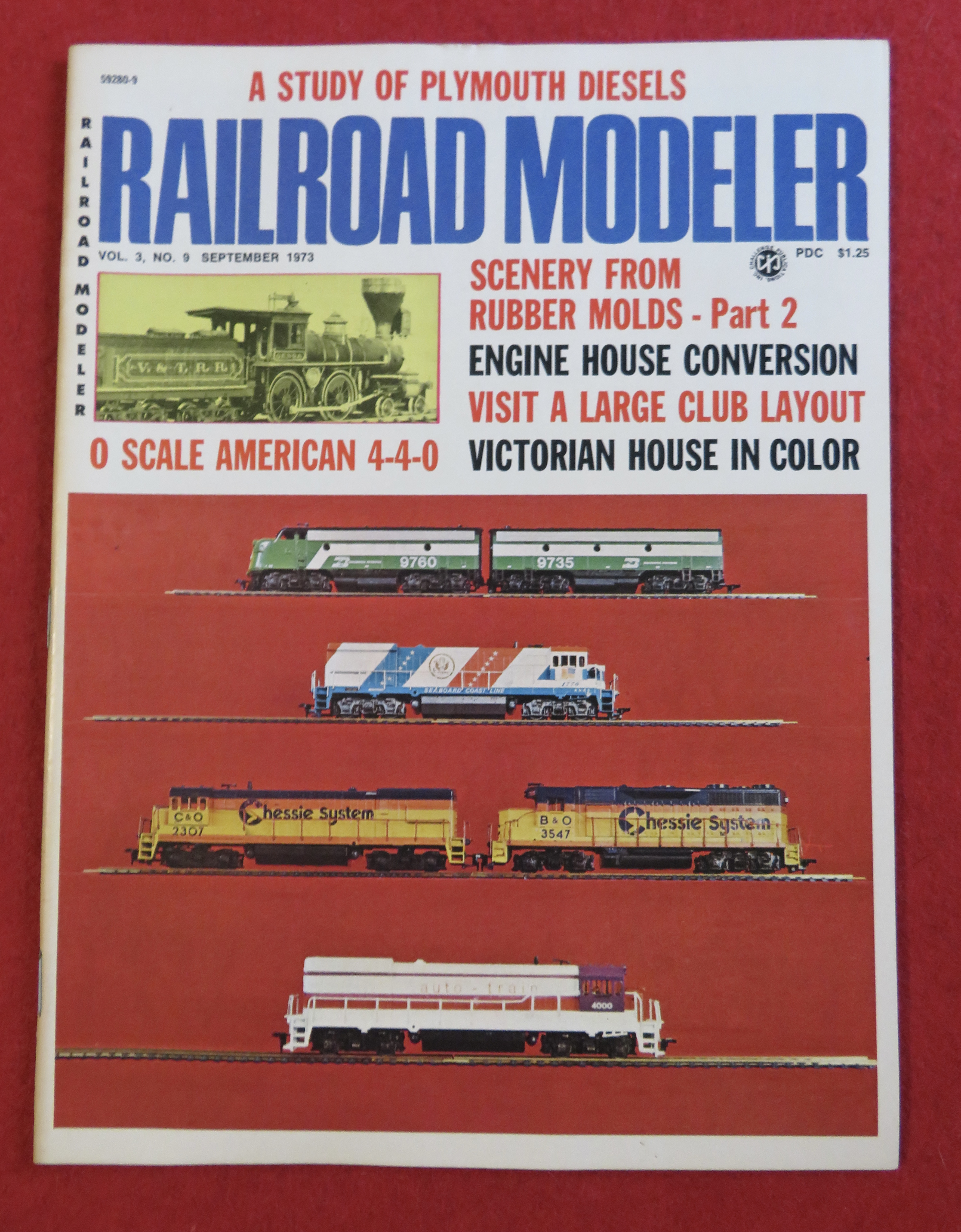 Railroad Modeler Magazine September 1973