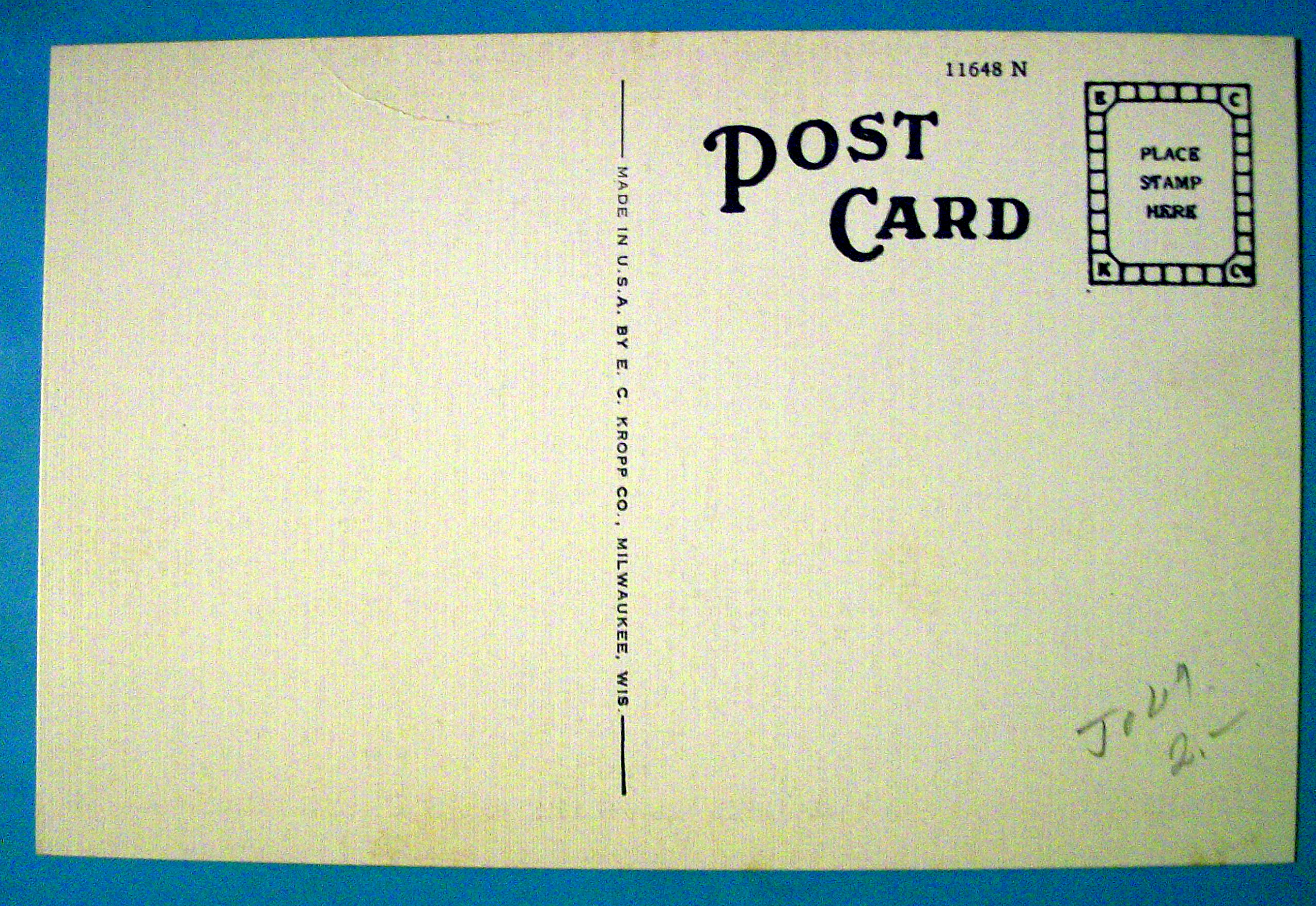 Capitol Steamer Liner Ship Postcard