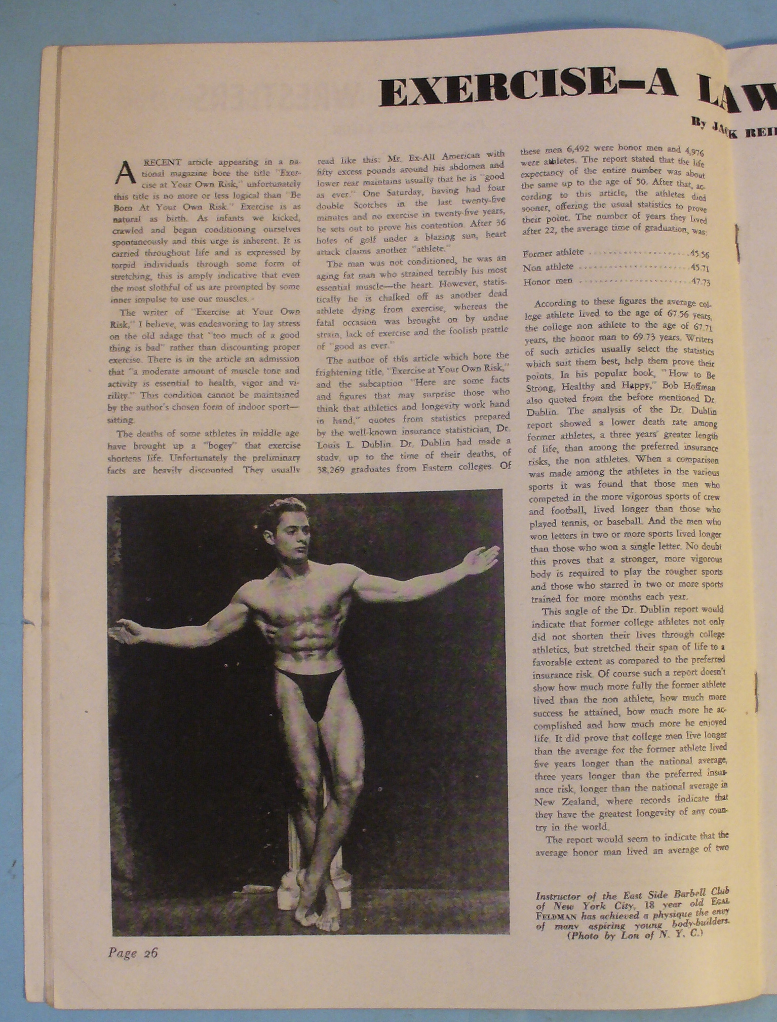 Strength & Health Magazine, September 1944 Steve Stanko