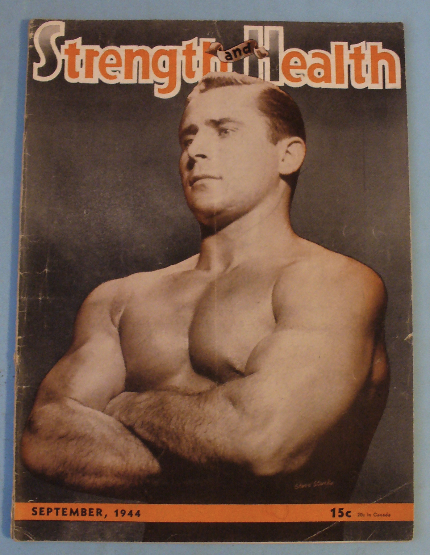 Strength & Health Magazine, September 1944 Steve Stanko