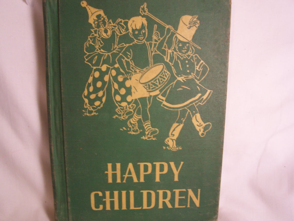 Happy Children Book by Lyons and Carnahan 1943