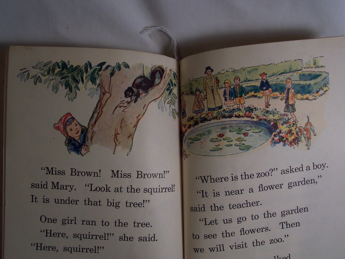 Happy Children Book by Lyons and Carnahan 1943